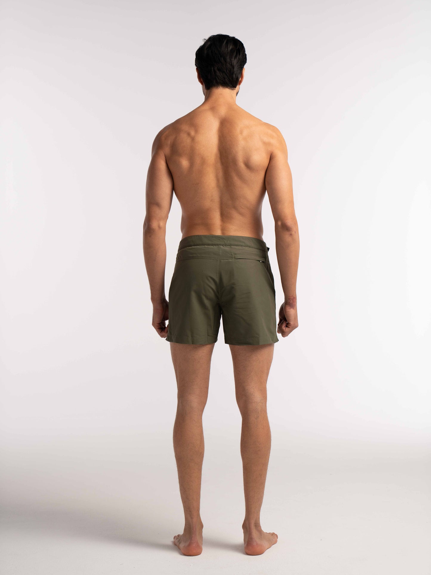 Smart Original Swim Shorts in Olive Khaki