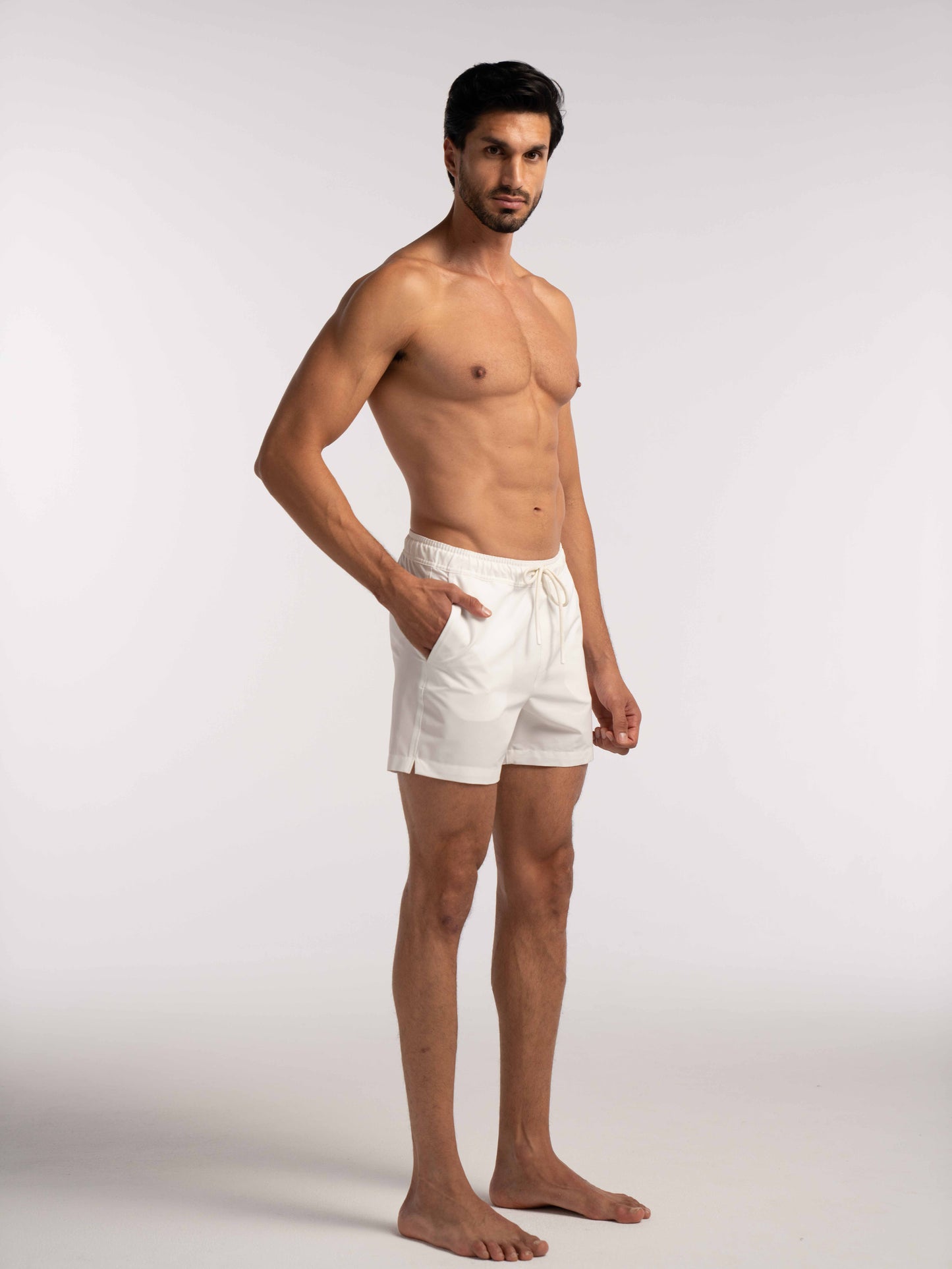 Smart Original Swim Shorts in Pure White