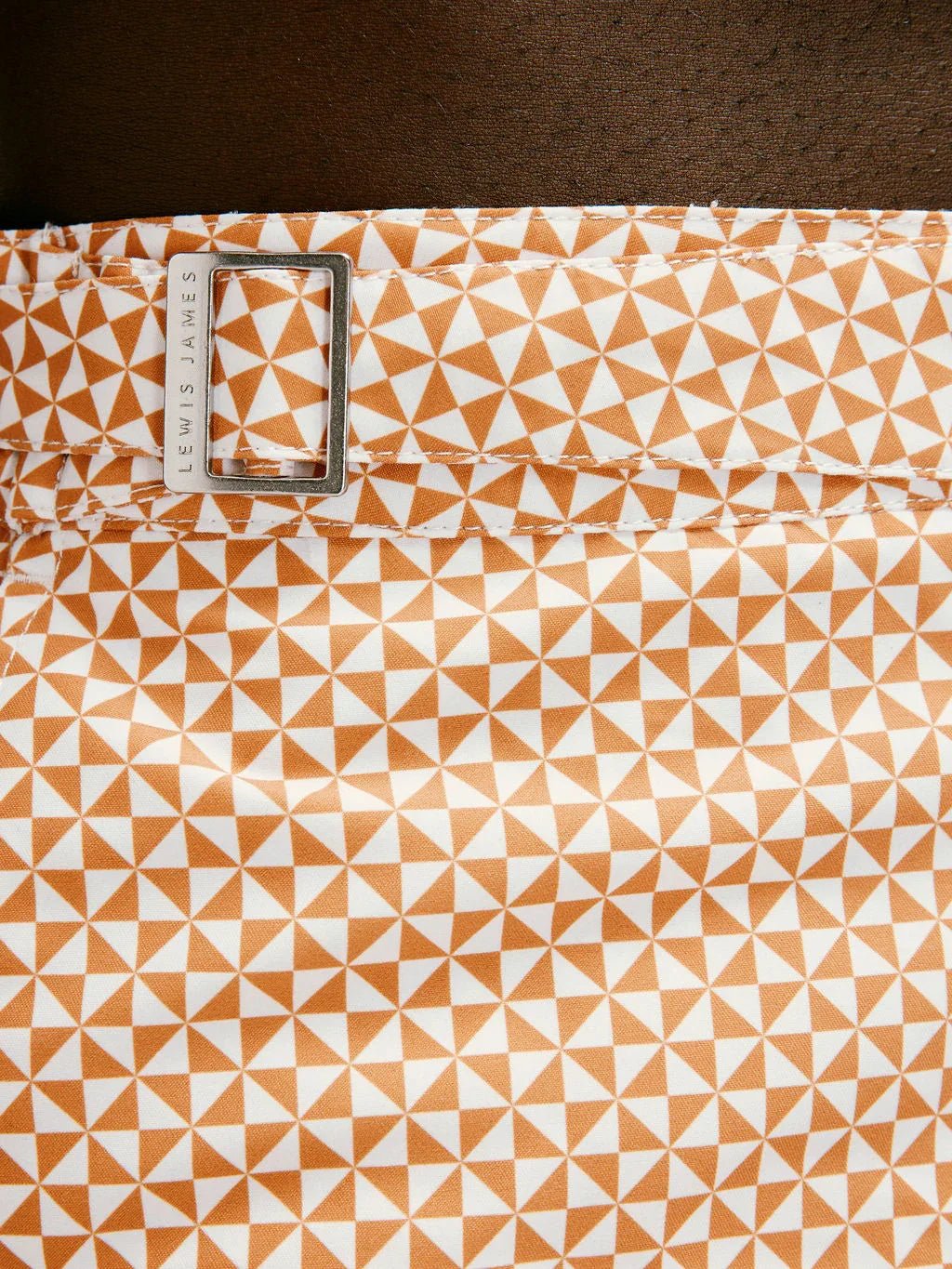 Caminos de Ronda Smart Original Swim Shorts in Brown - Lewis James