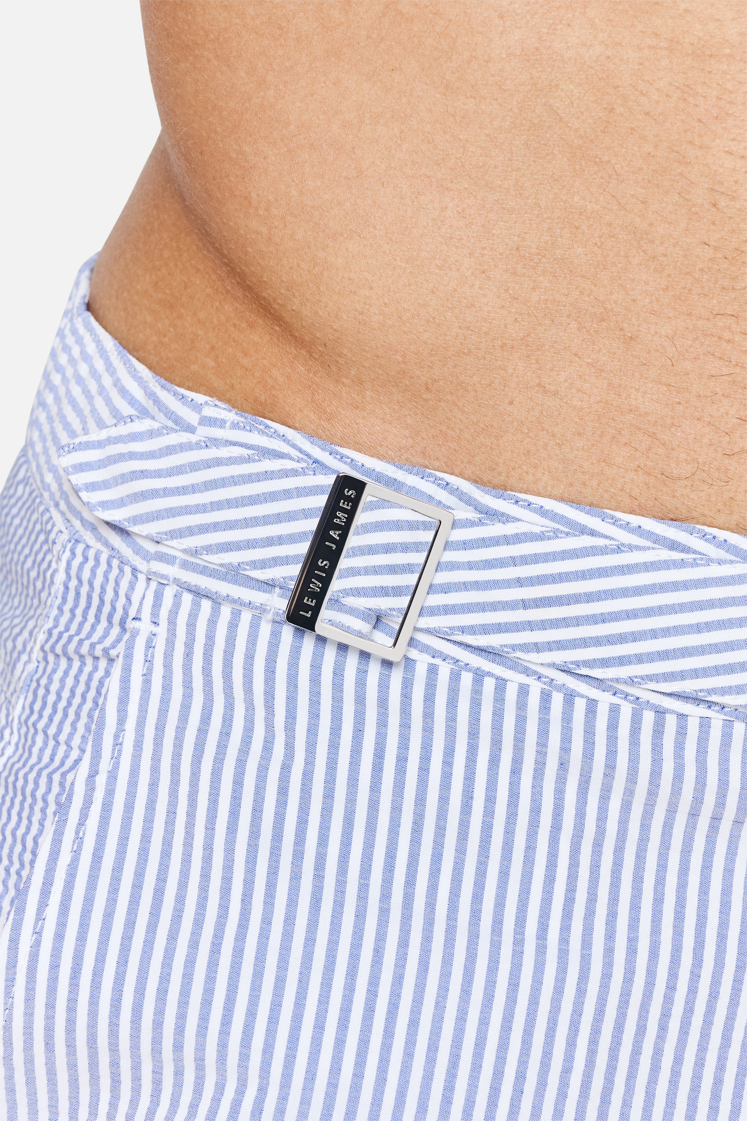 Felix Seersucker Swim Shorts