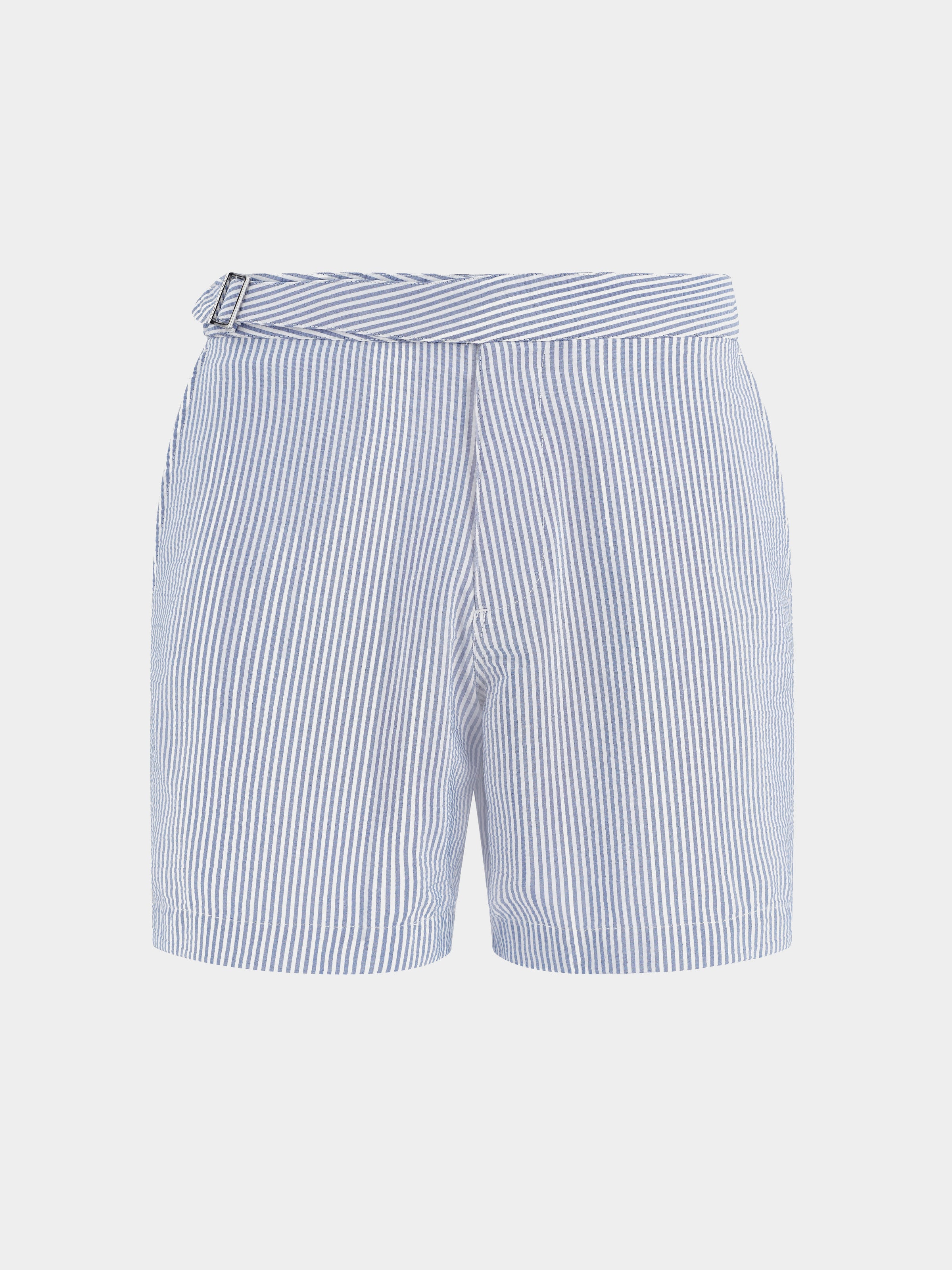 Felix Seersucker Swim Shorts