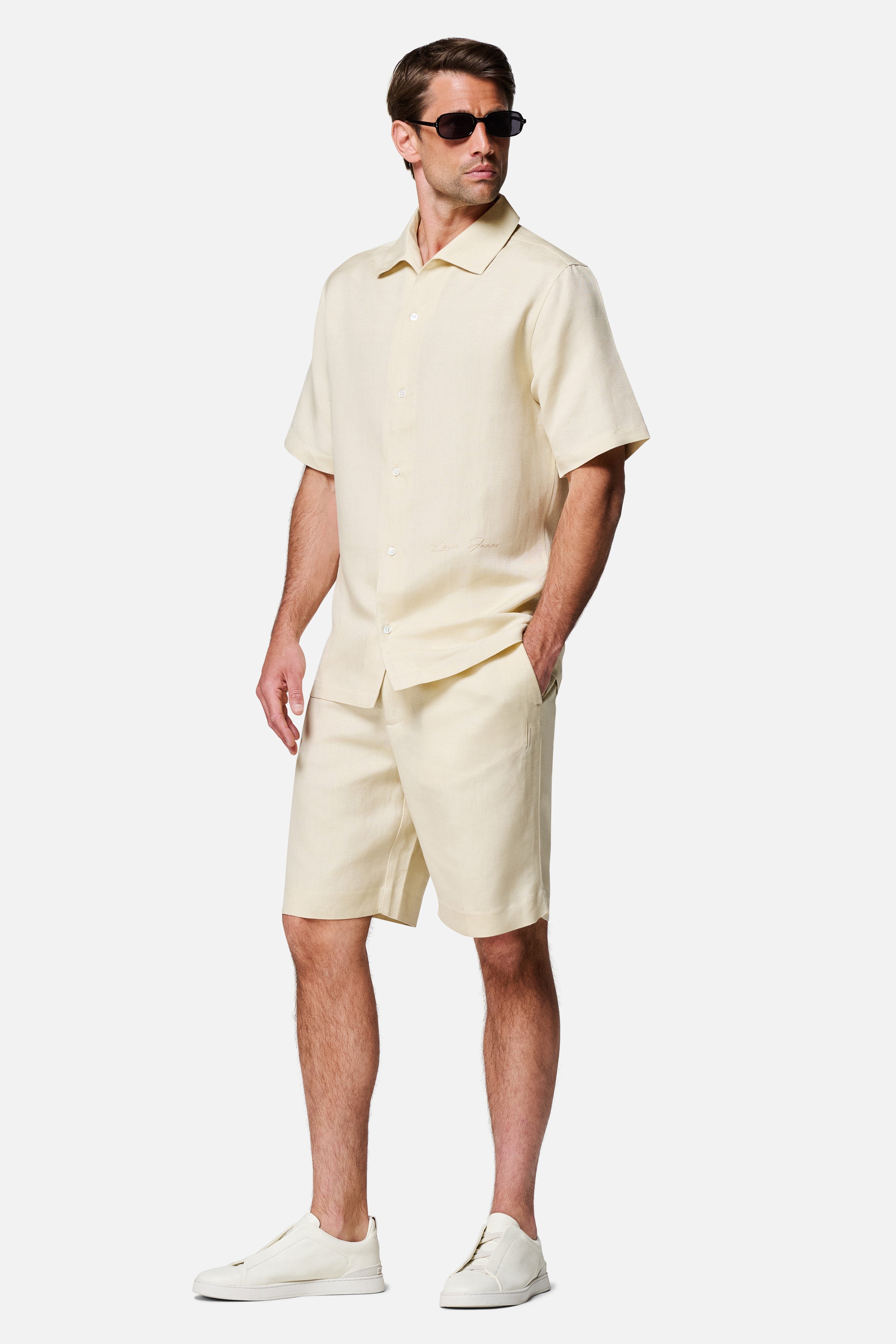 Henry Linen Short