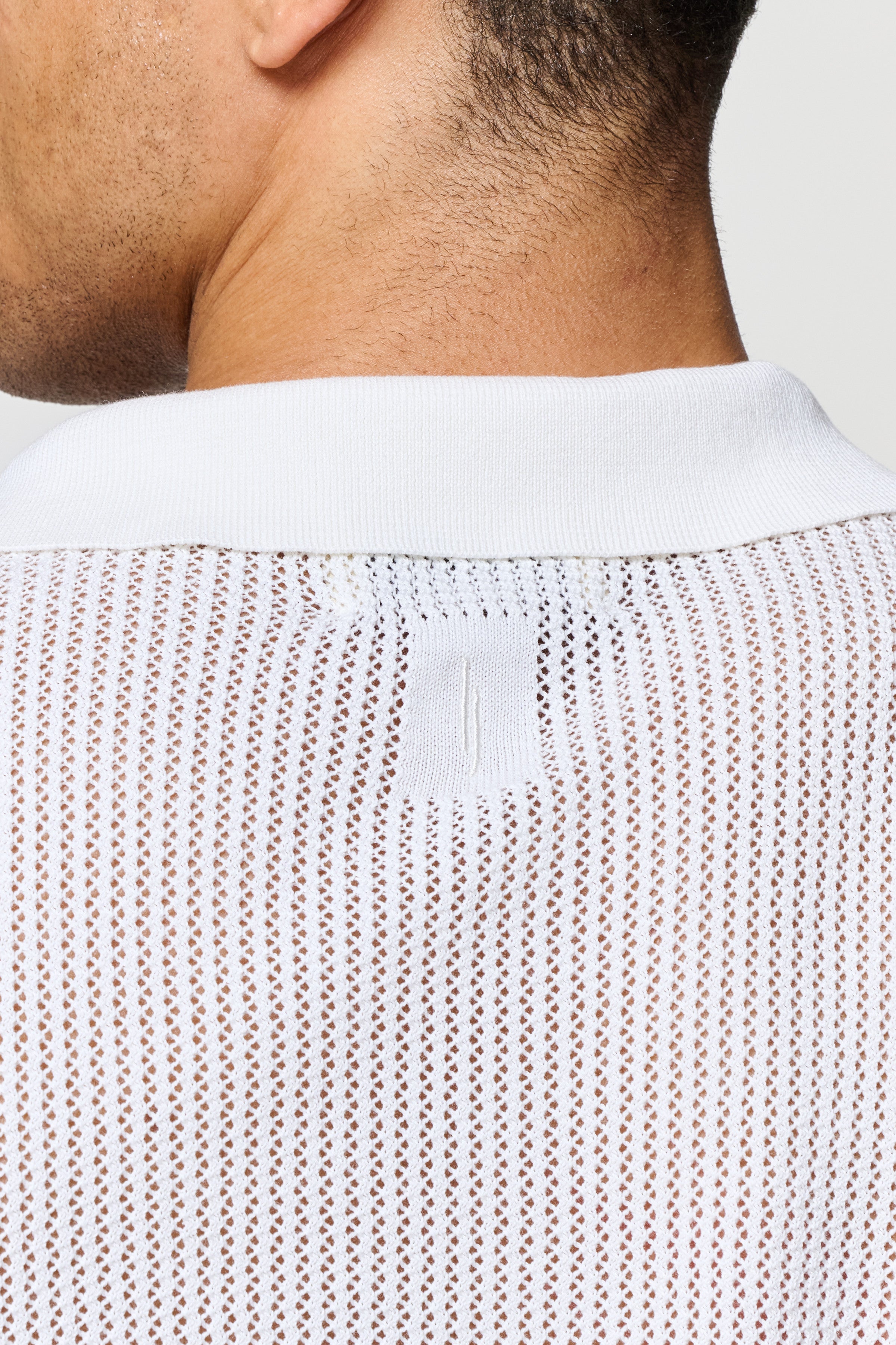 Lewis Crochet Polo