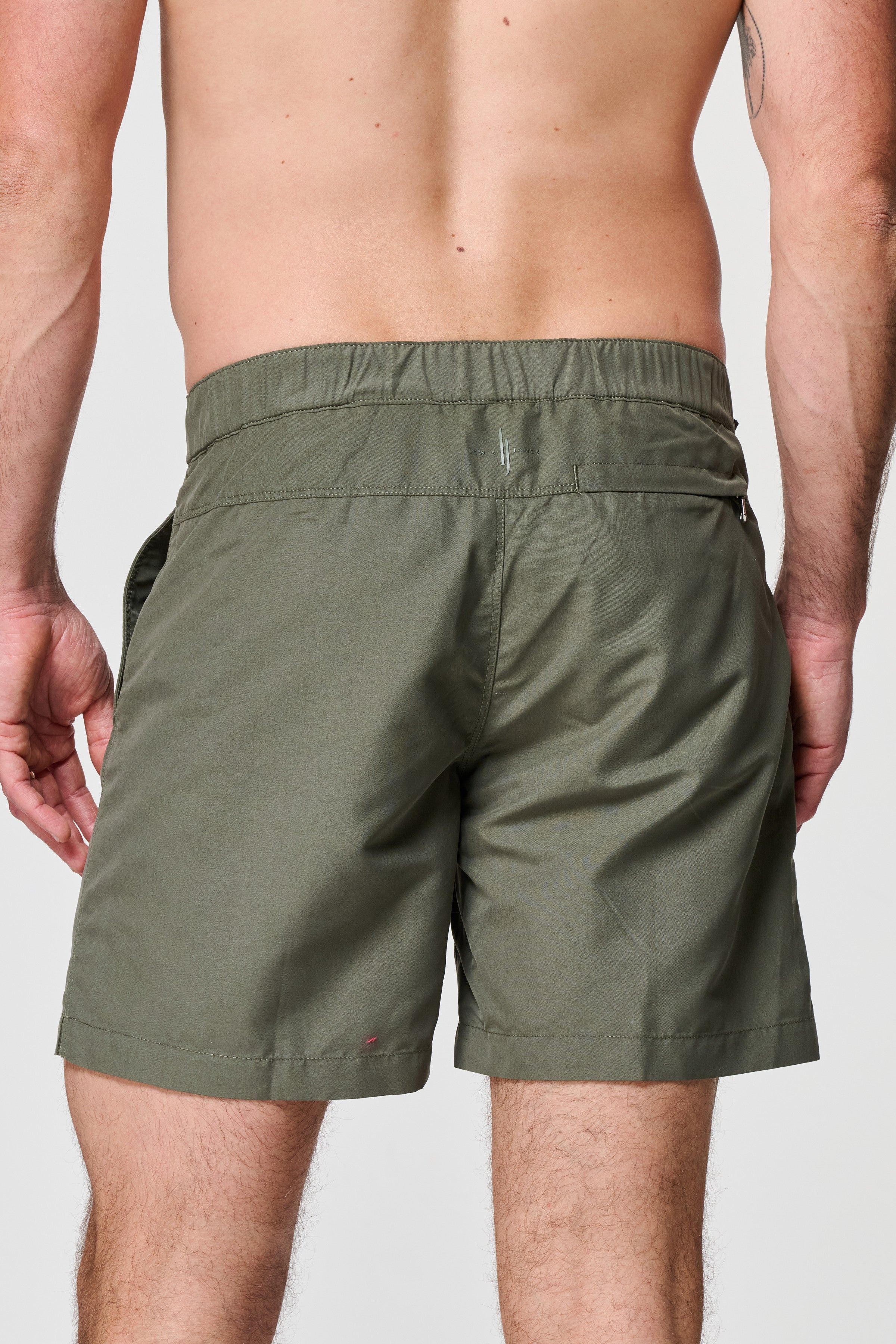 Lorenzo Stain-Resistant Swim Short — Lewis James