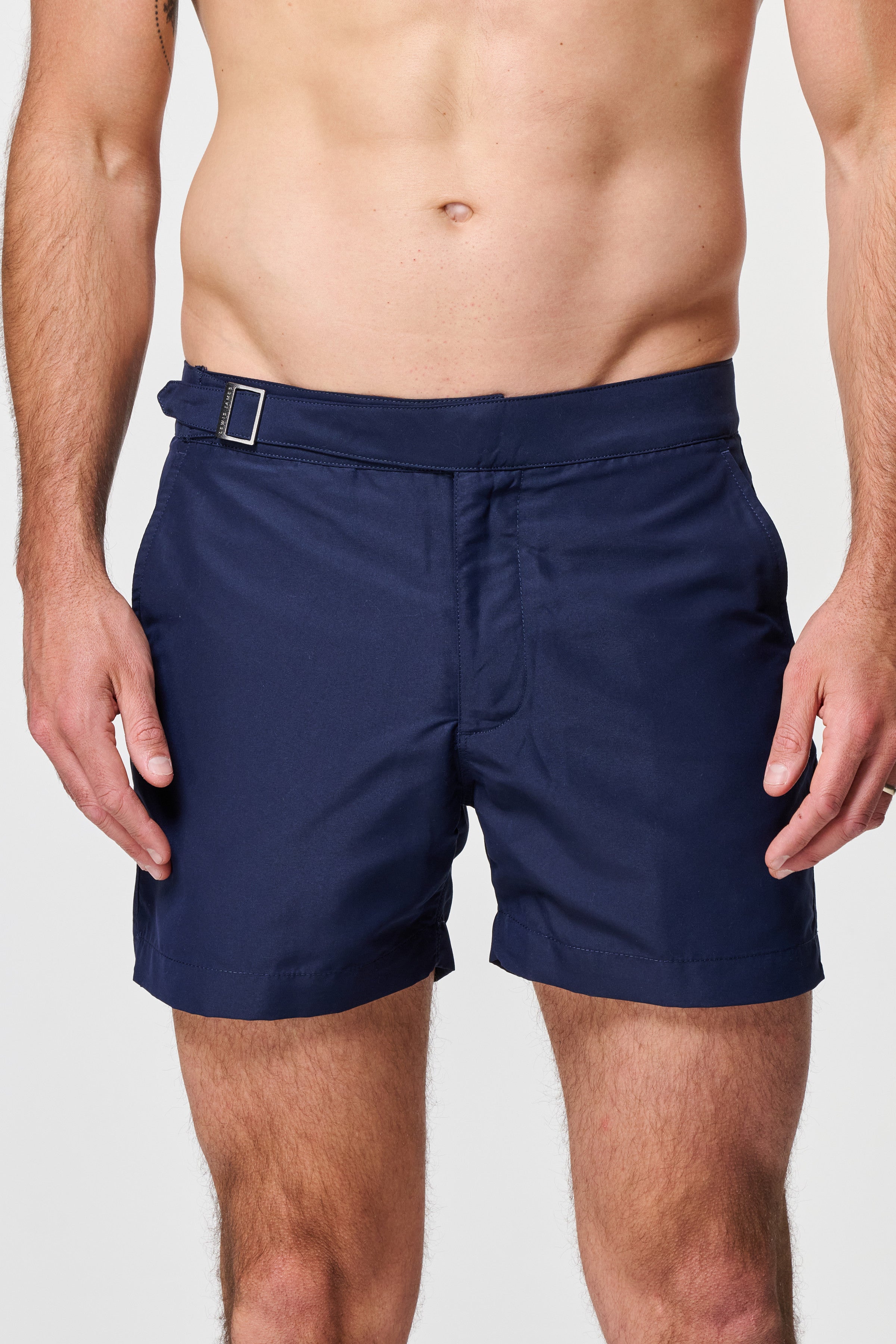 Lorenzo Stain-Resistant Swim Short — Lewis James