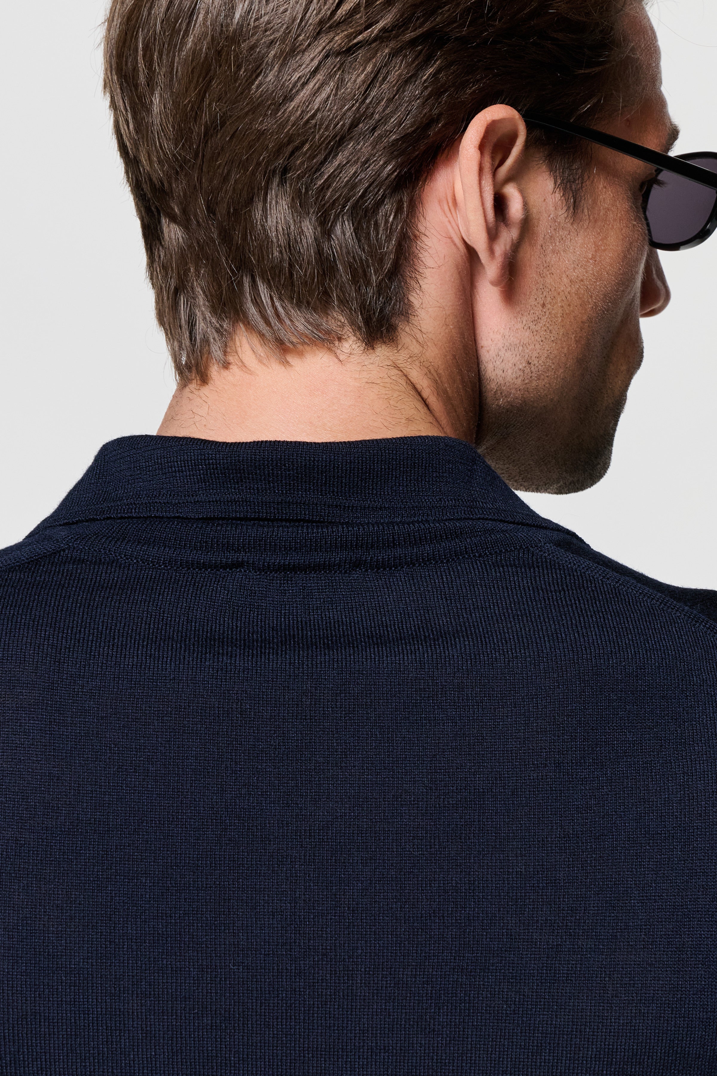 Luca Merino Wool Polo — Lewis James
