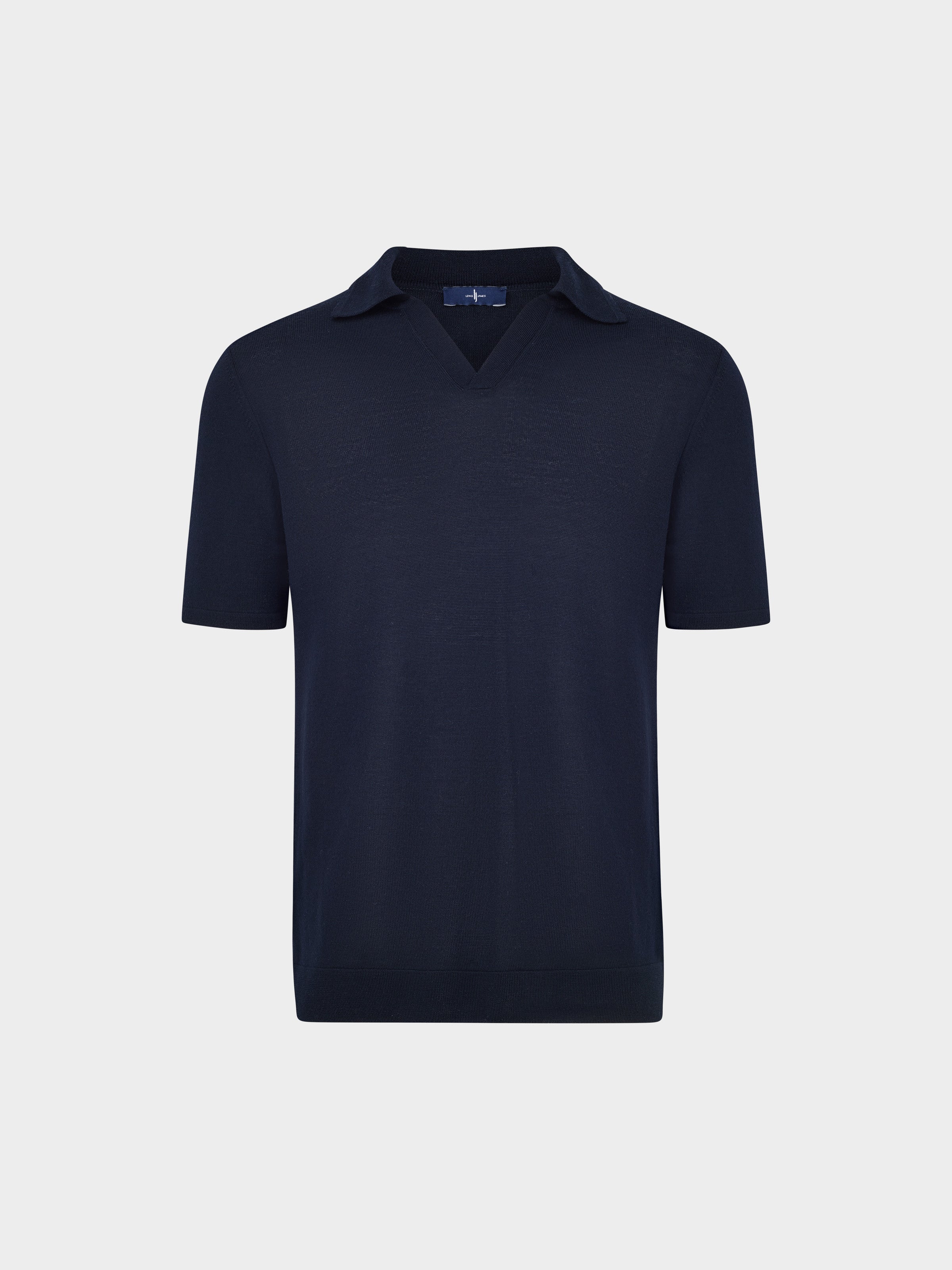Luca Merino Wool Polo