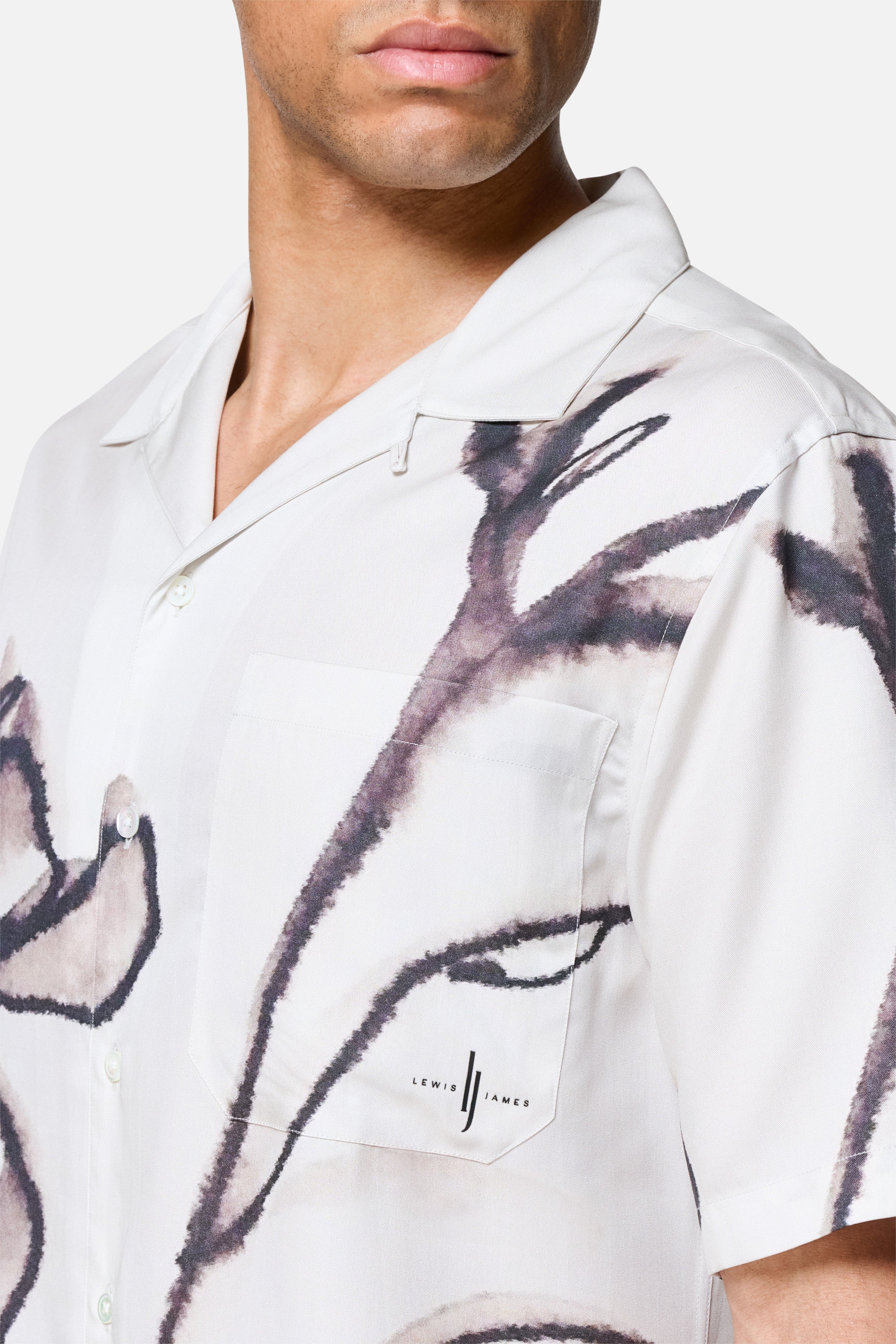 Poppy Floral Printed Tencel Shirt