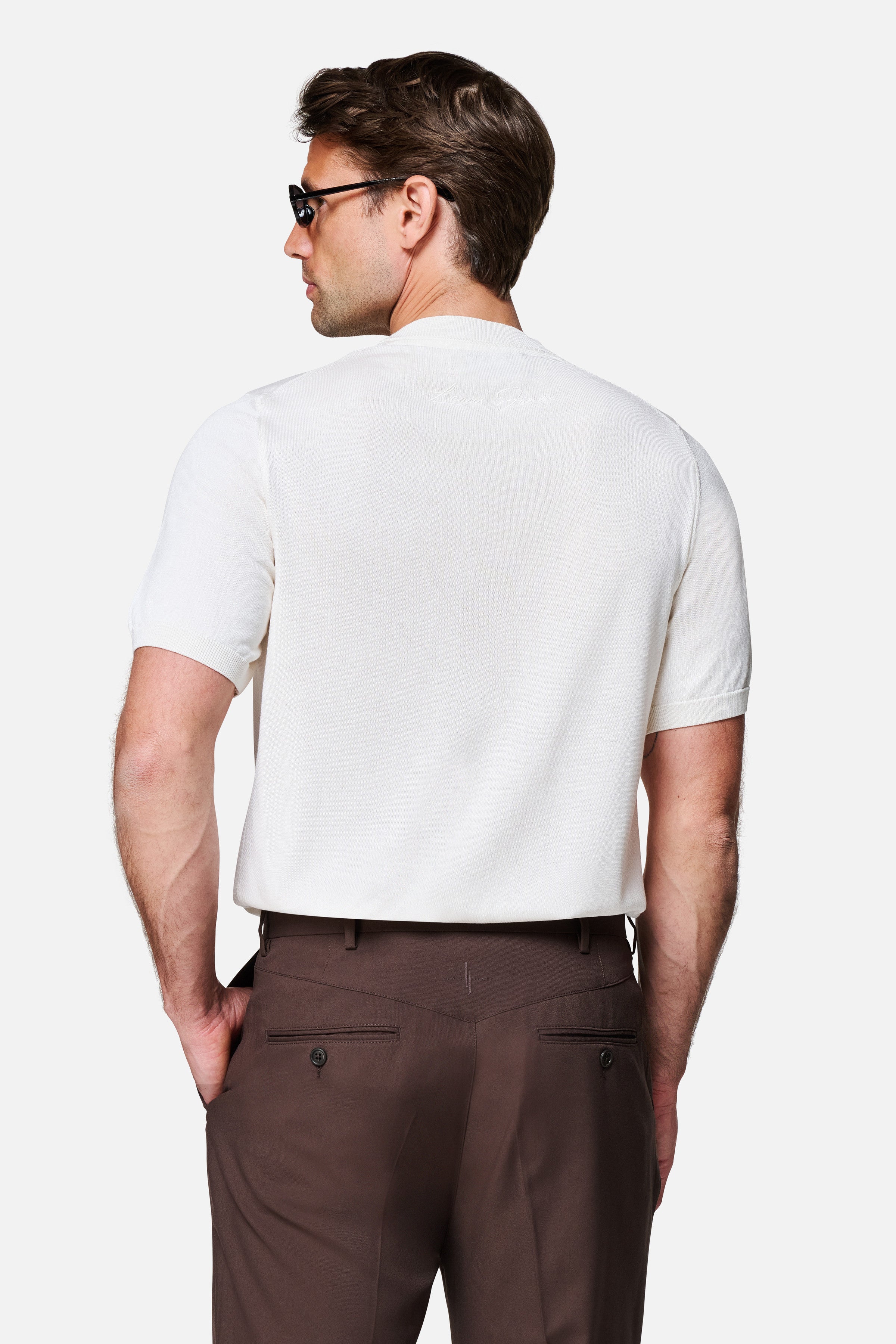 Rowan Knitted T-Shirt — Lewis James