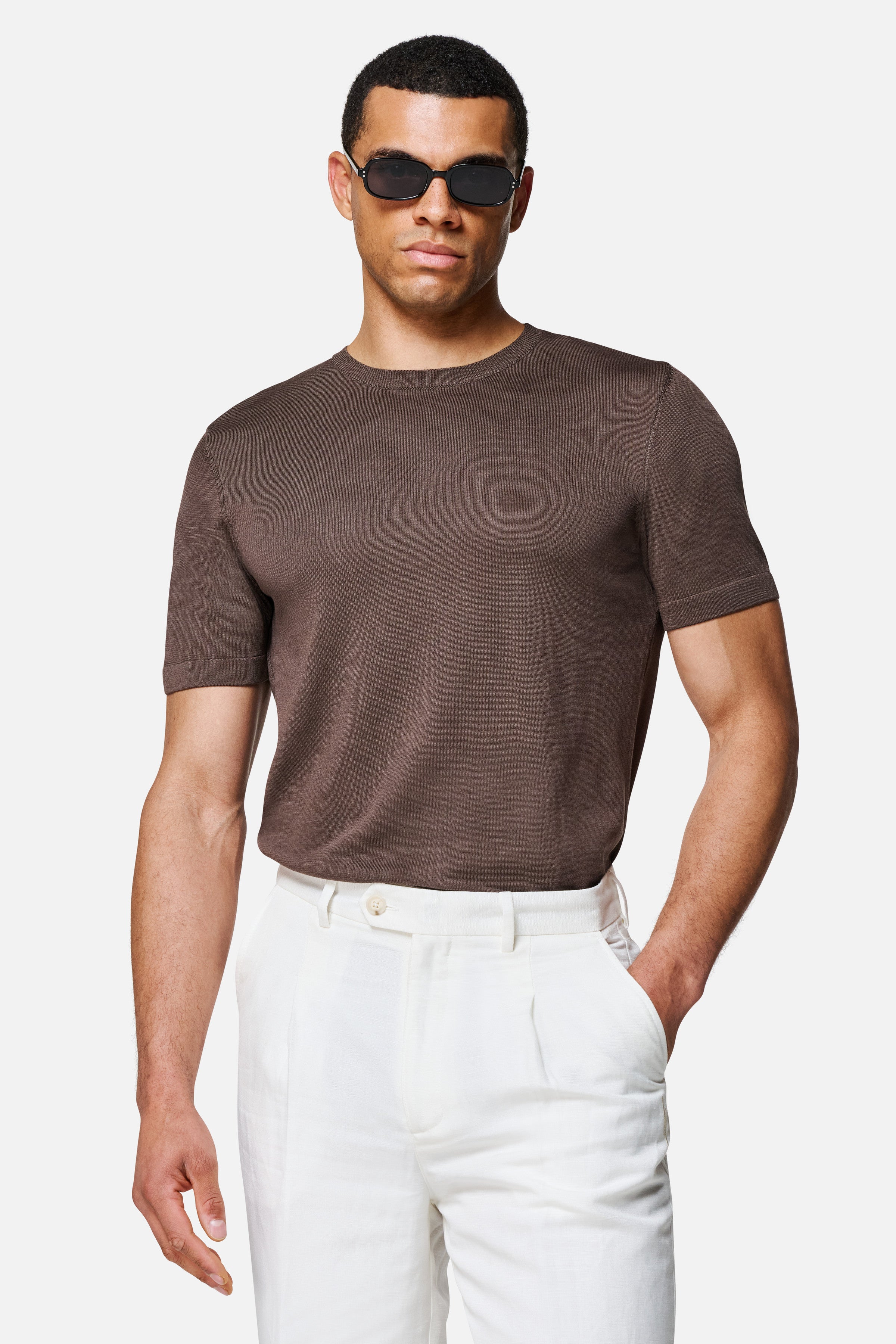 Rowan Knitted T-Shirt — Lewis James