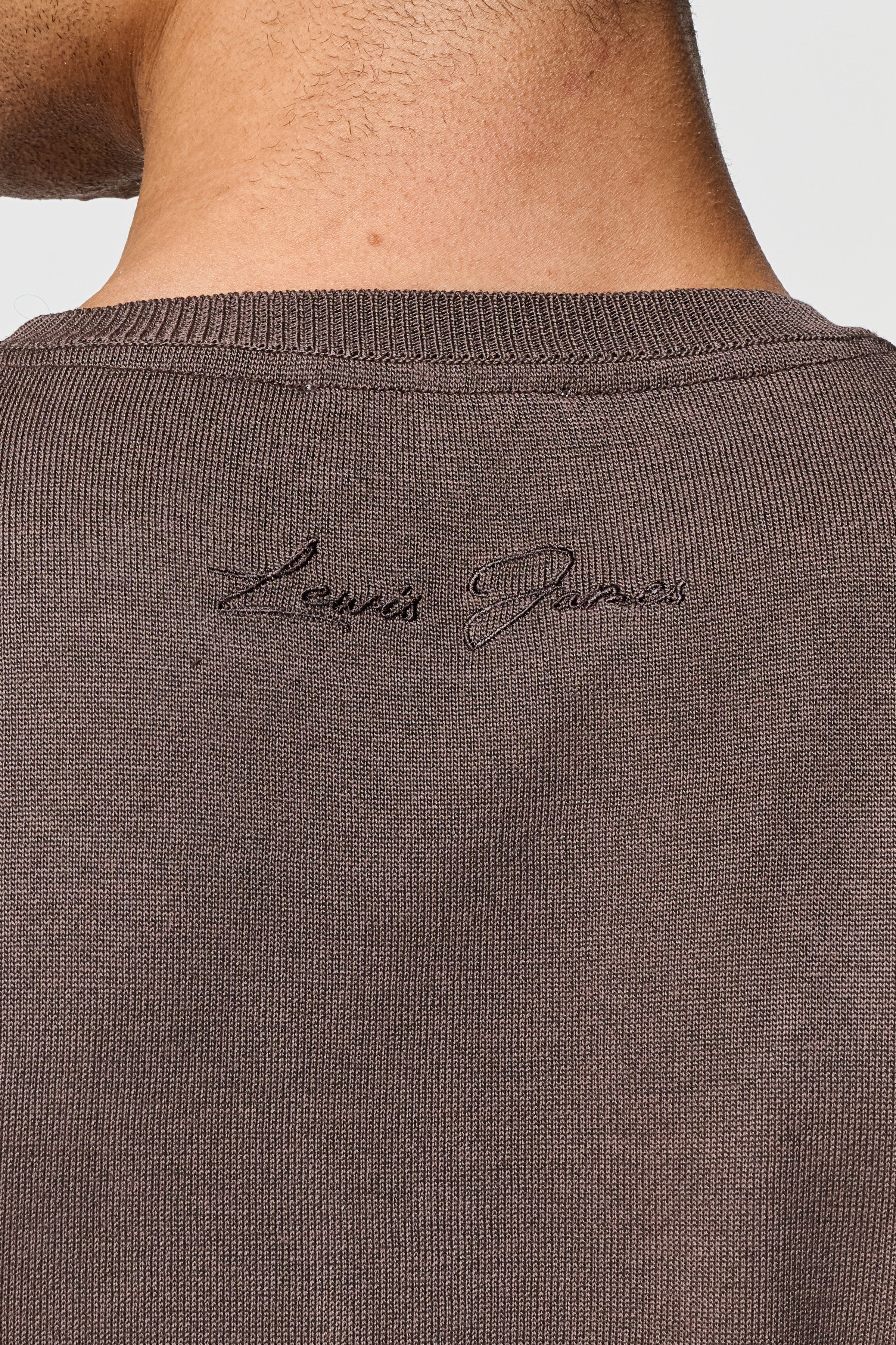 Rowan Knitted T-Shirt — Lewis James
