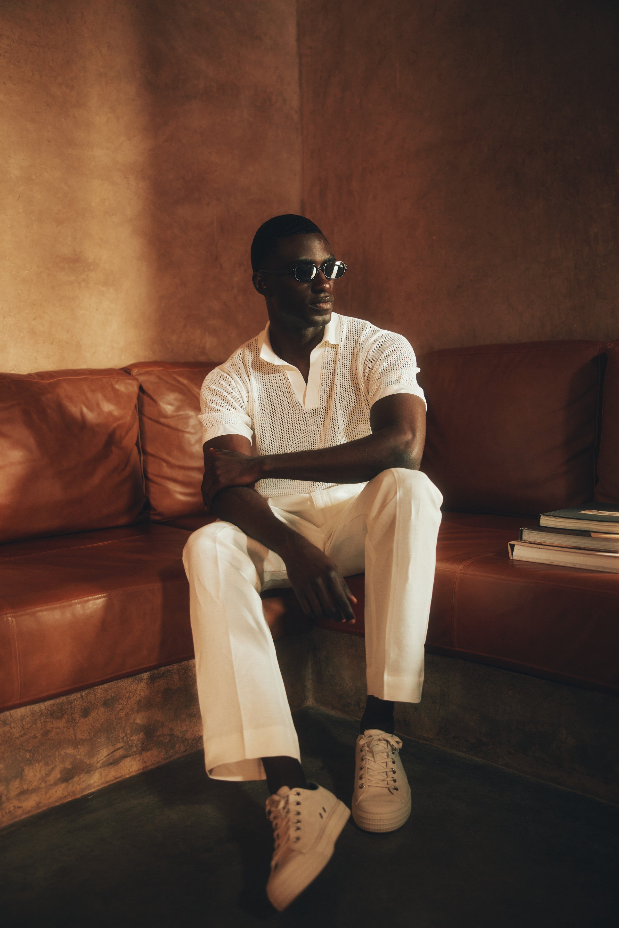Lewis Crochet Polo