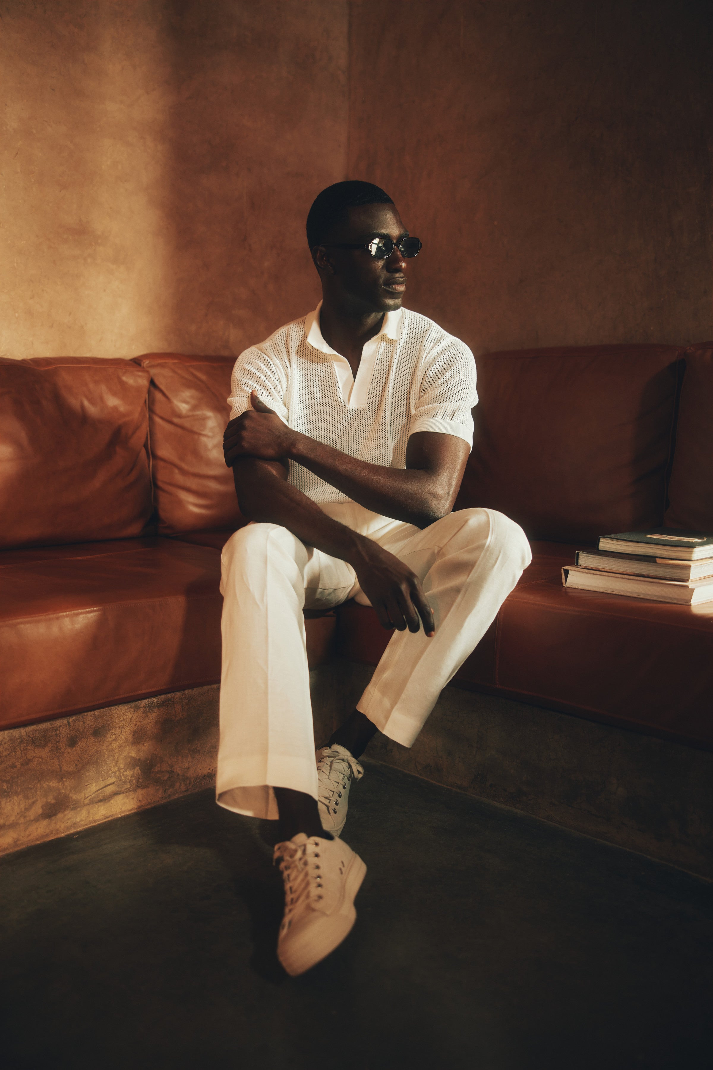 Lewis Crochet Polo