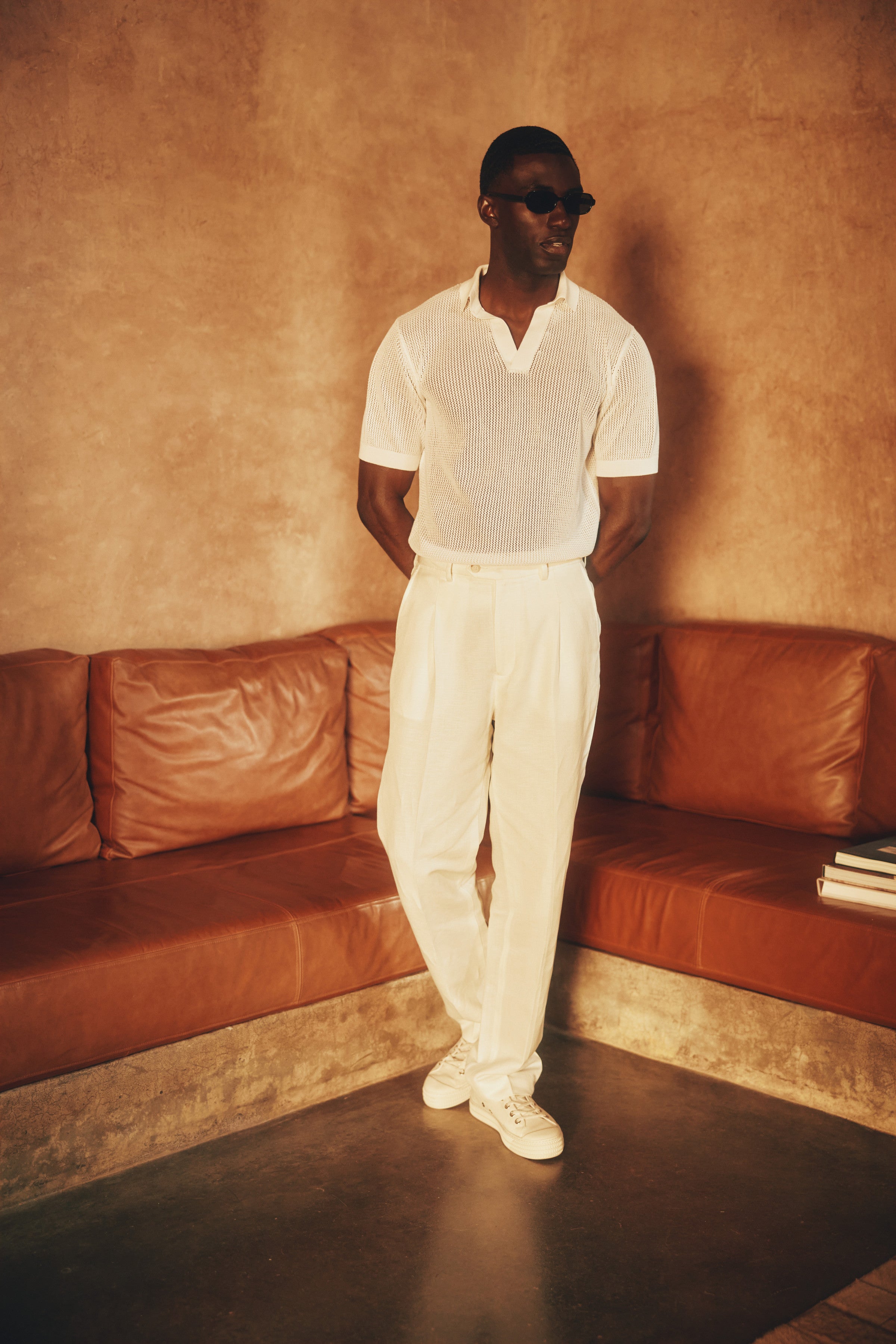 Lewis Crochet Polo