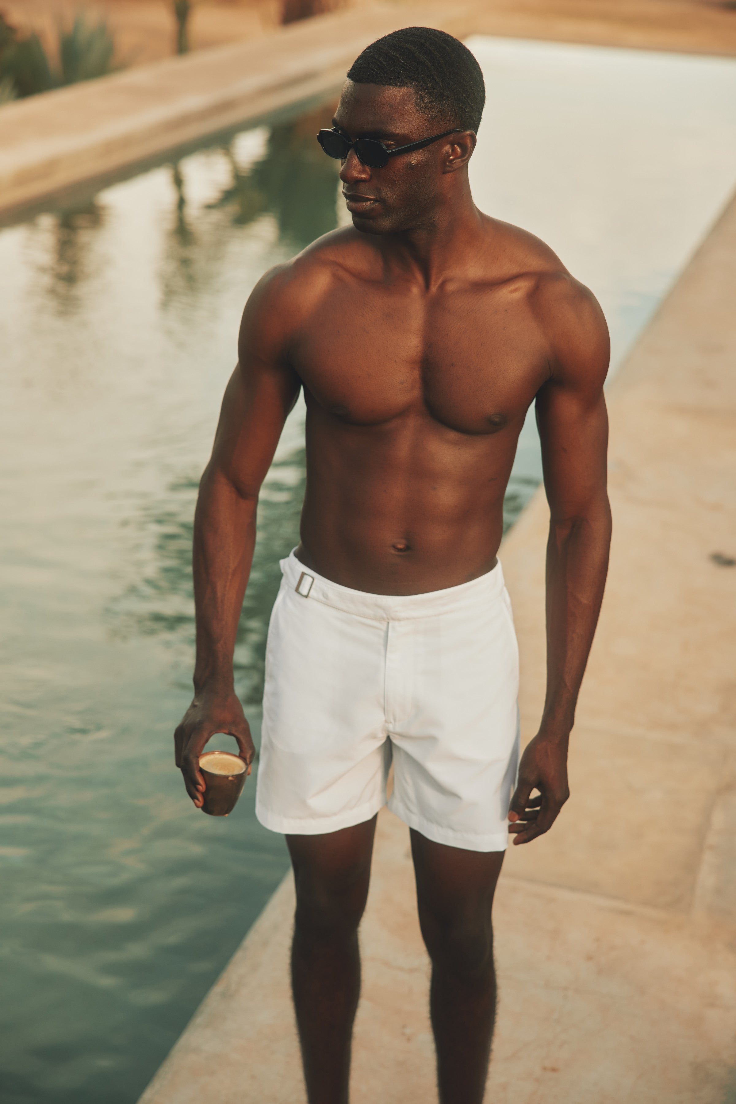 Lorenzo Stain-Resistant Swim Short