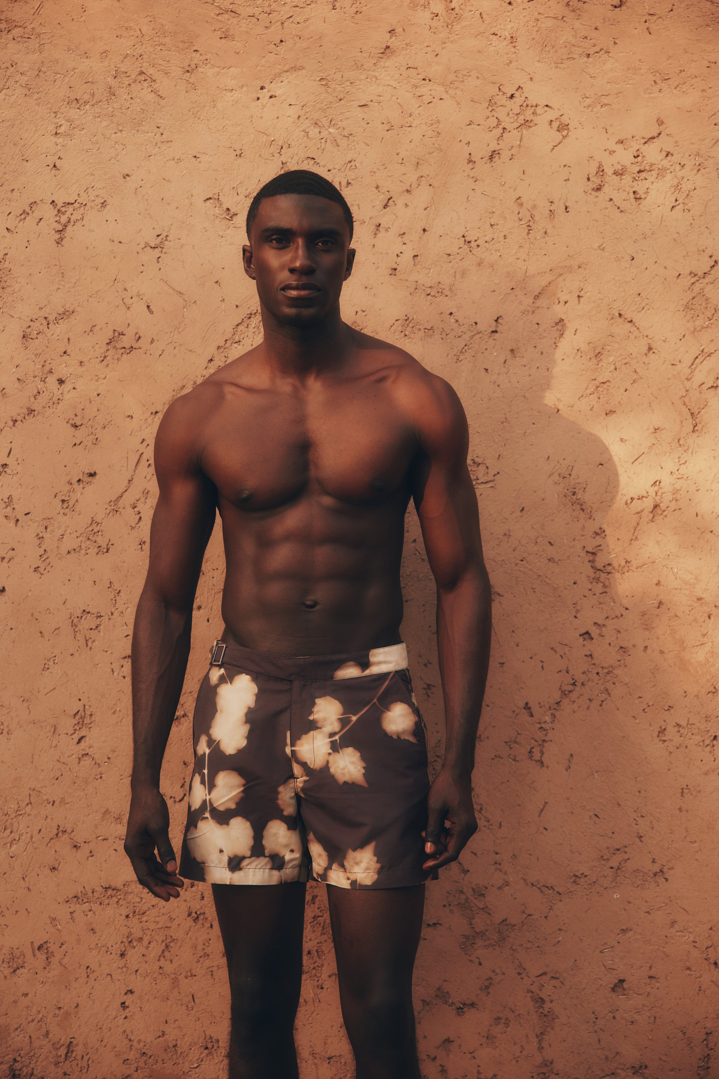 Diego Branch Print Swim Short