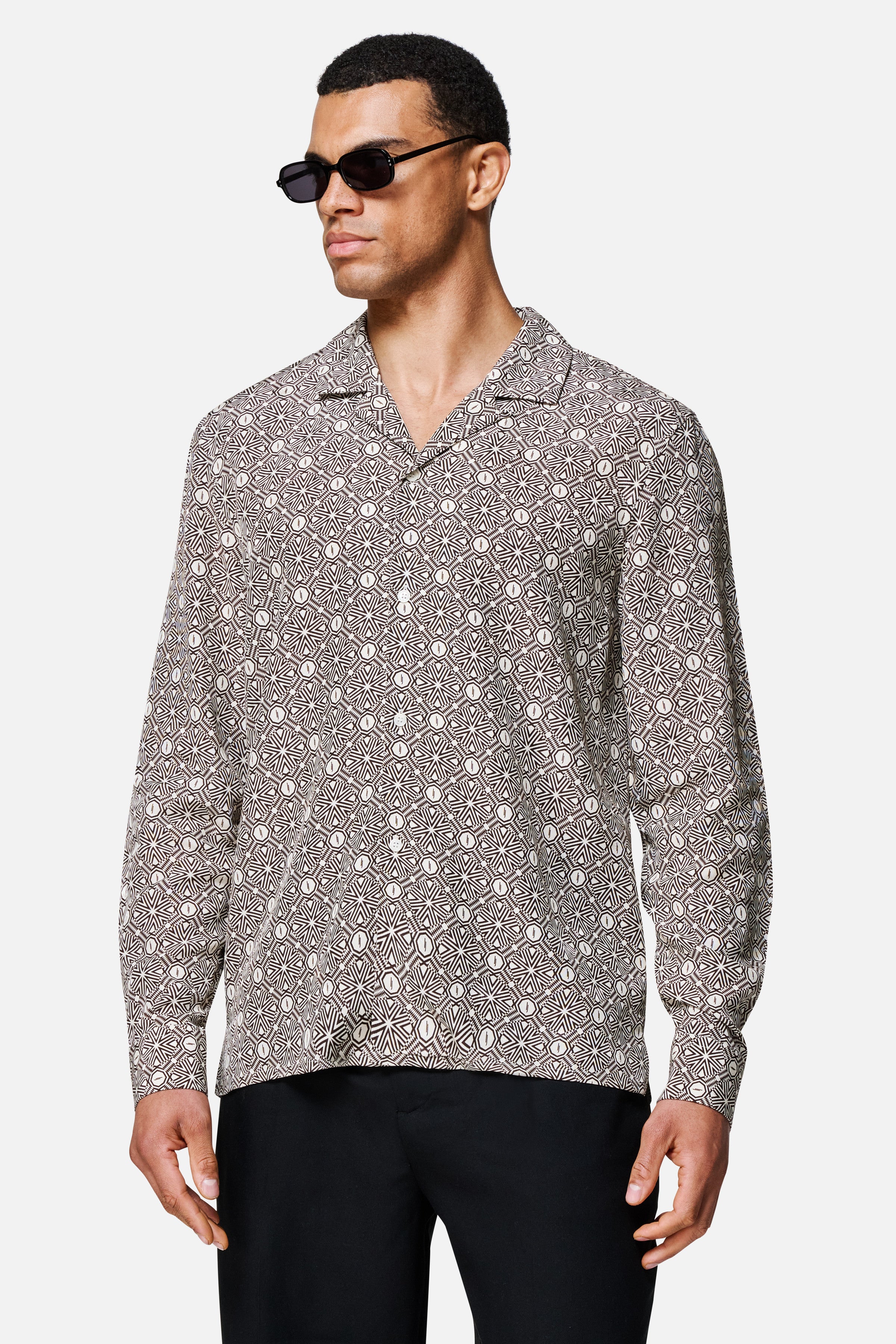 Verona Jacquard Viscose Shirt