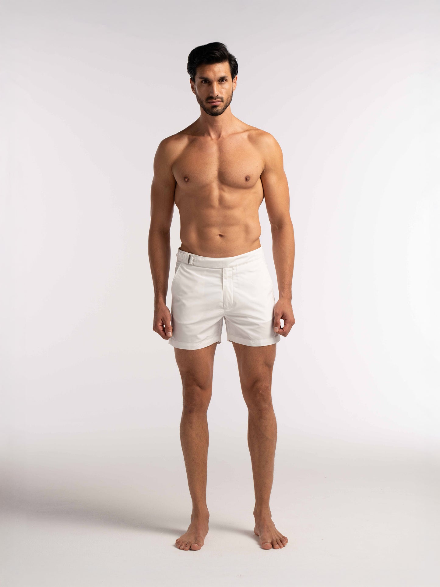 Smart Original Swim Shorts in Pure White 