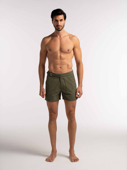 Smart Original Swim Shorts in Olive Khaki