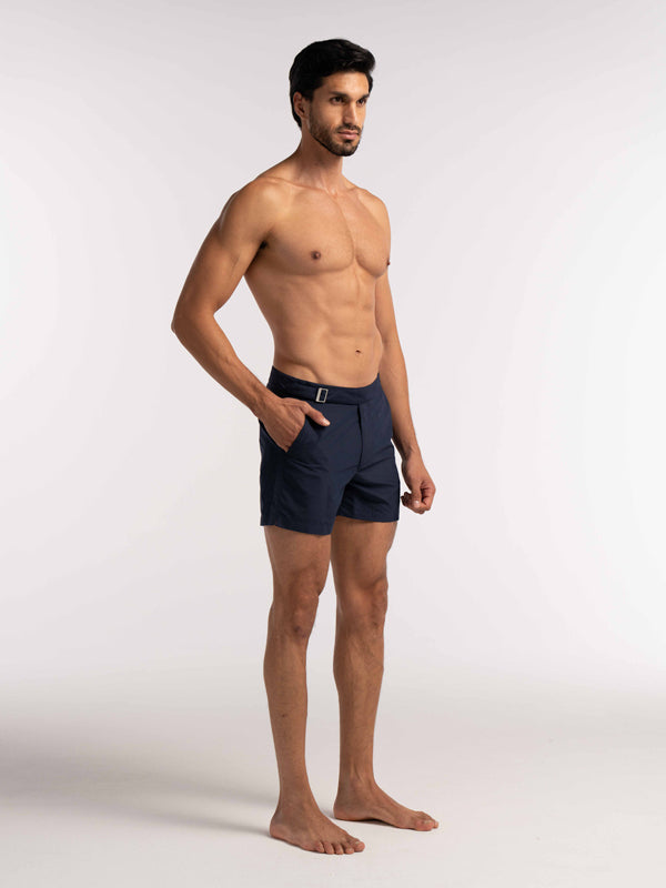 Smart Original Swim Shorts in Deep Navy - Lewis James 