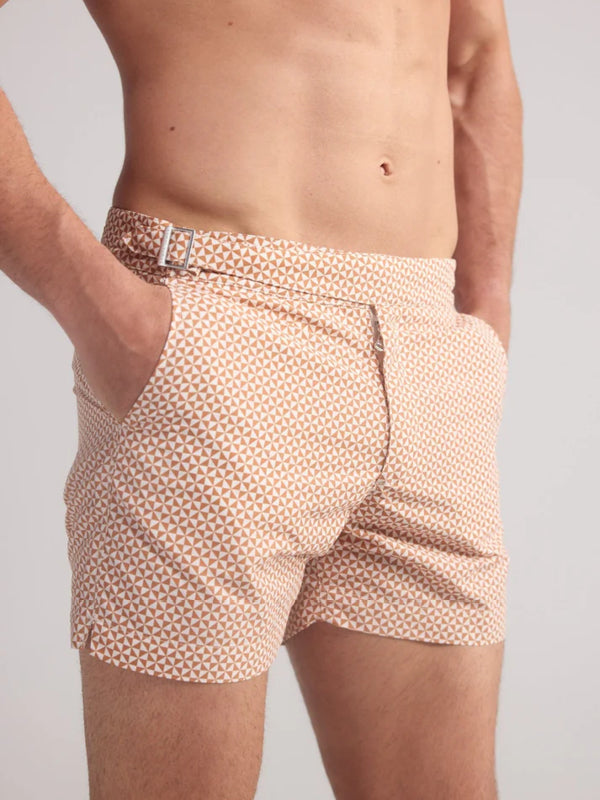 Brown Caminos de Ronda Swim Shorts