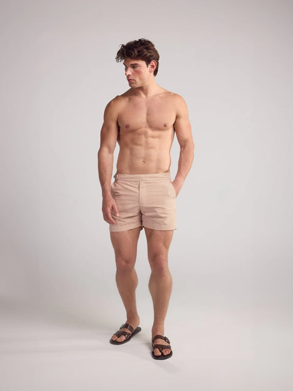 Brown Caminos de Ronda Swim Shorts
