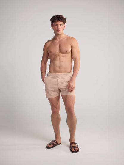 Brown Caminos de Ronda Swim Shorts - Lewis James 