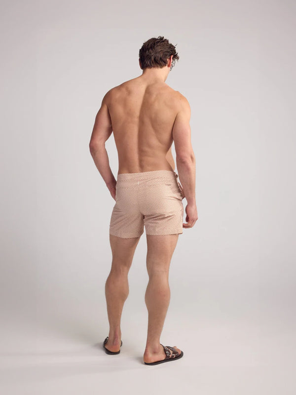 Brown Caminos de Ronda Swim Shorts