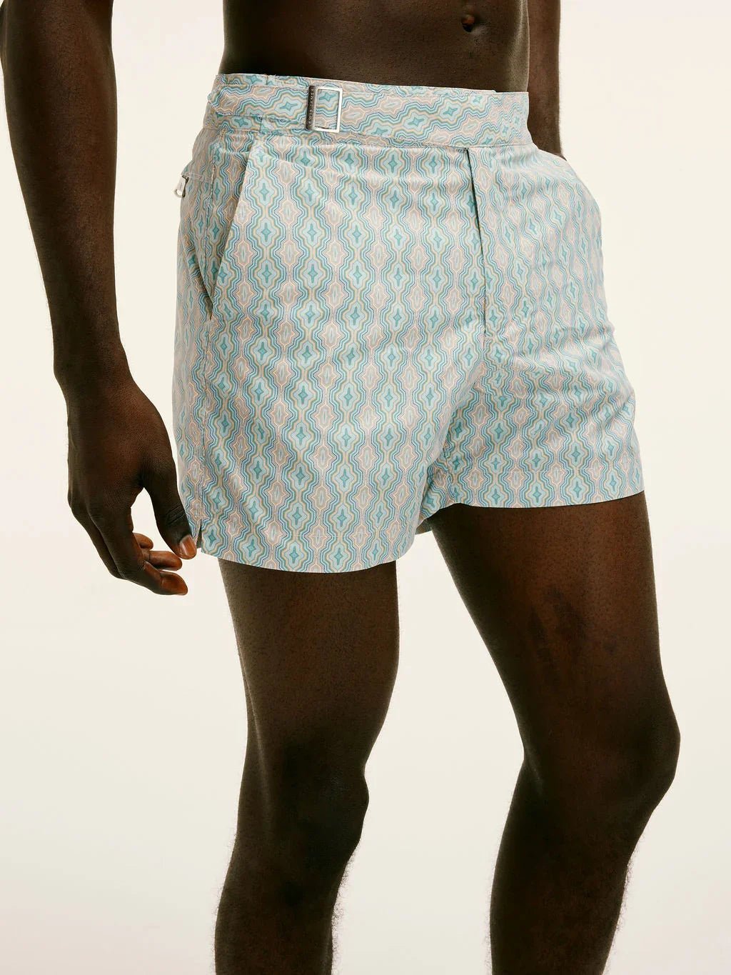 Blanes Smart Original Swim Shorts in Sage - Lewis James