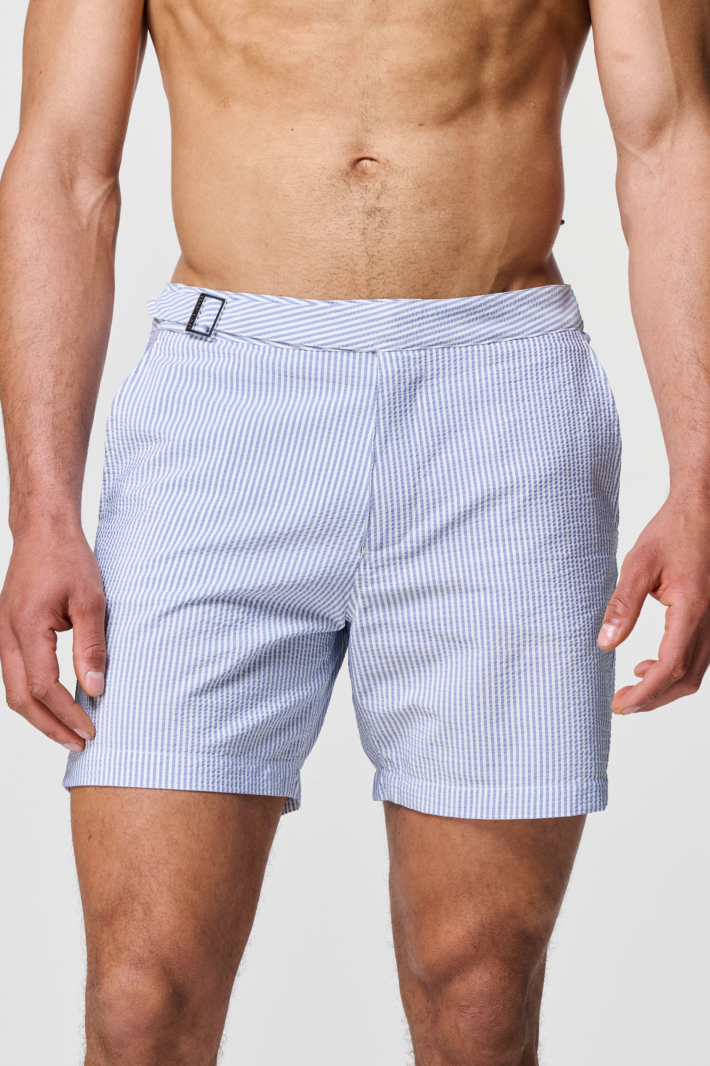 Felix Seersucker Swim Shorts