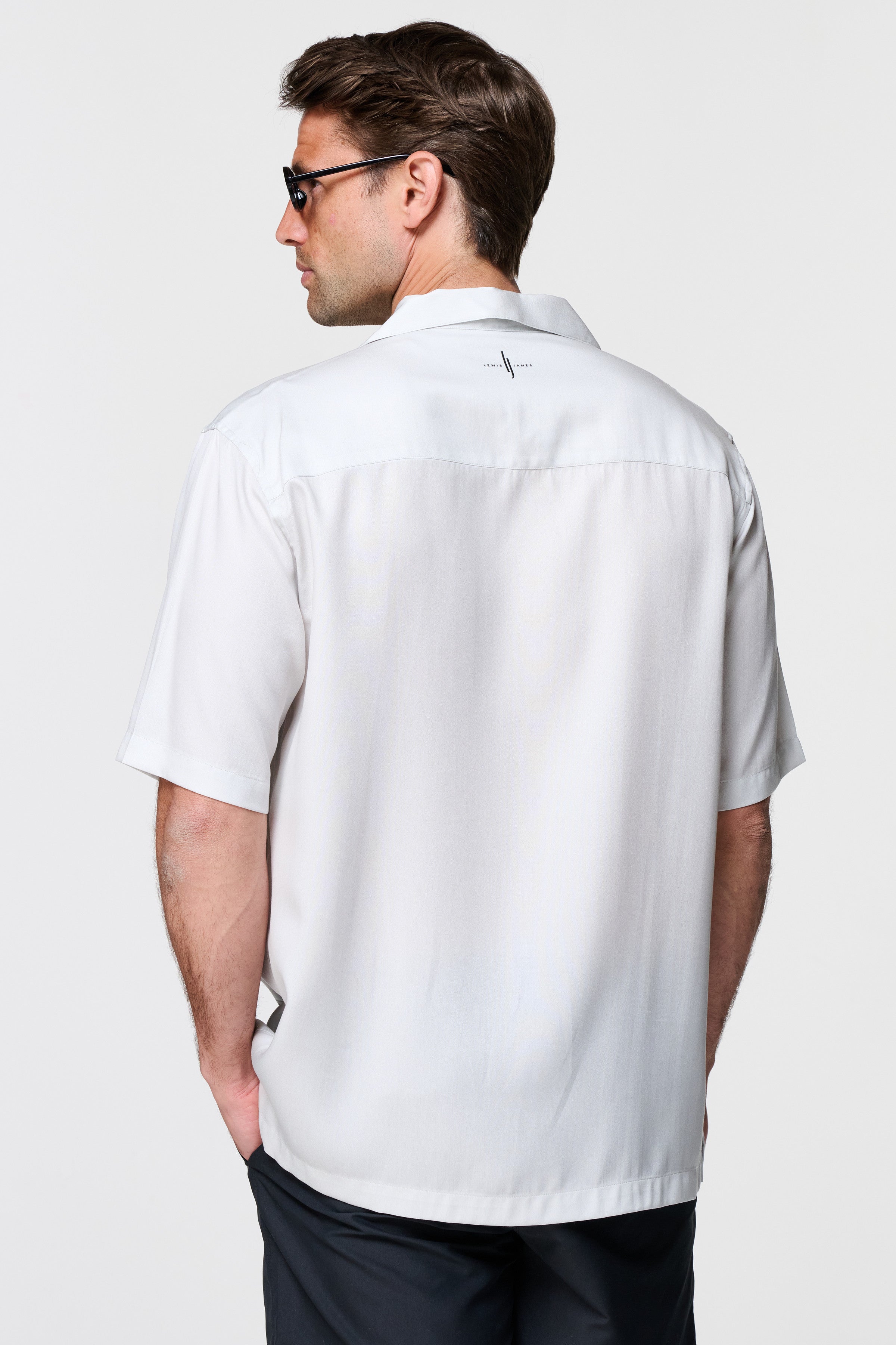 Iris Floral Printed Tencel Shirt