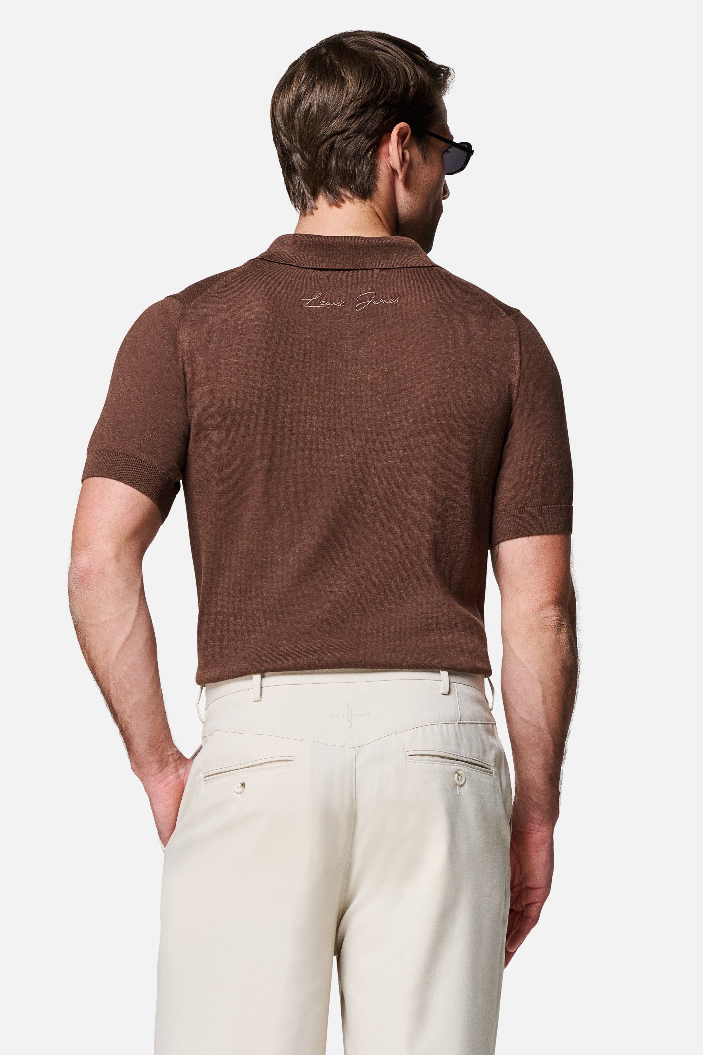 Leo Open Collar  Polo