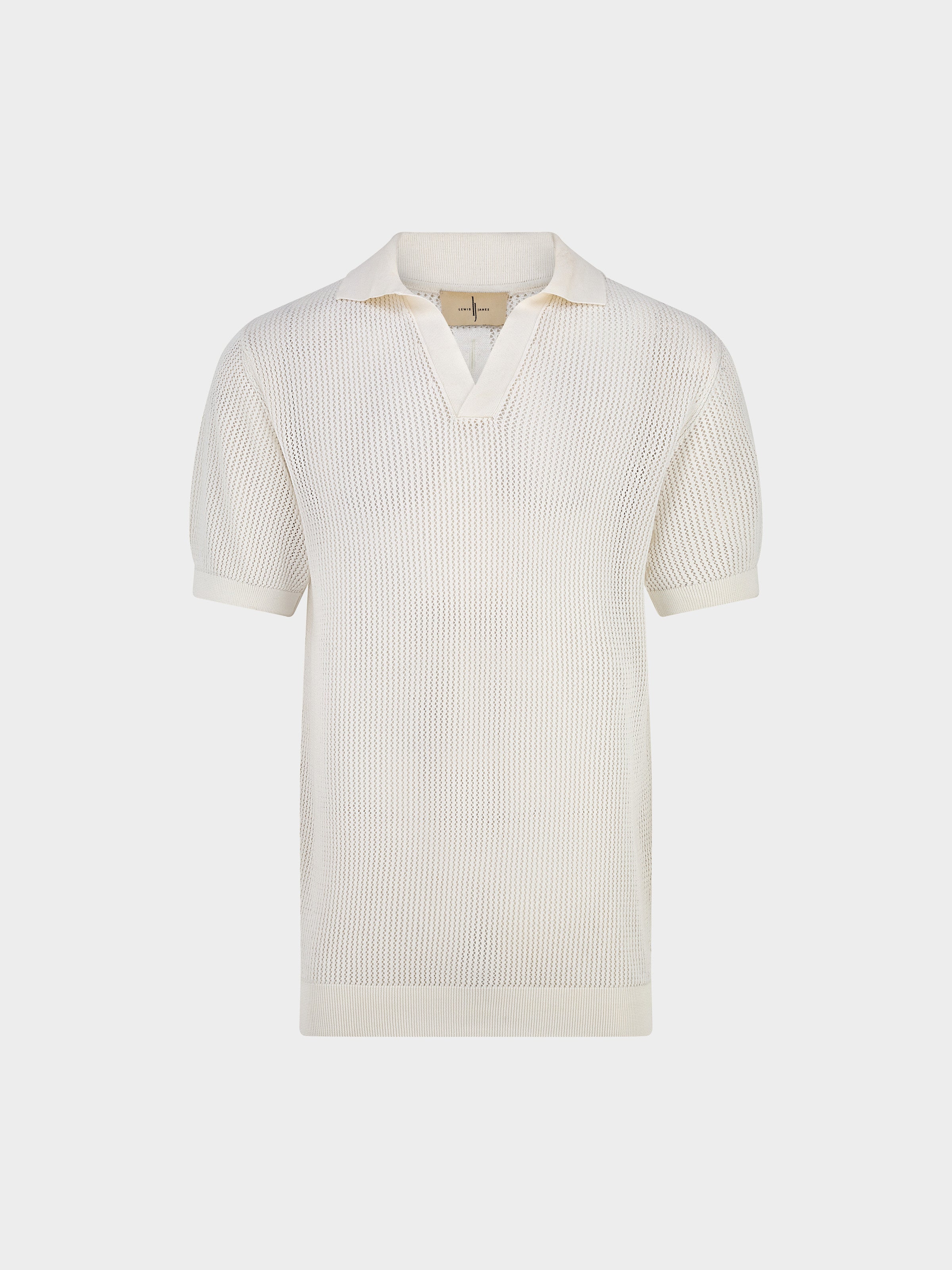 Lewis Crochet Polo
