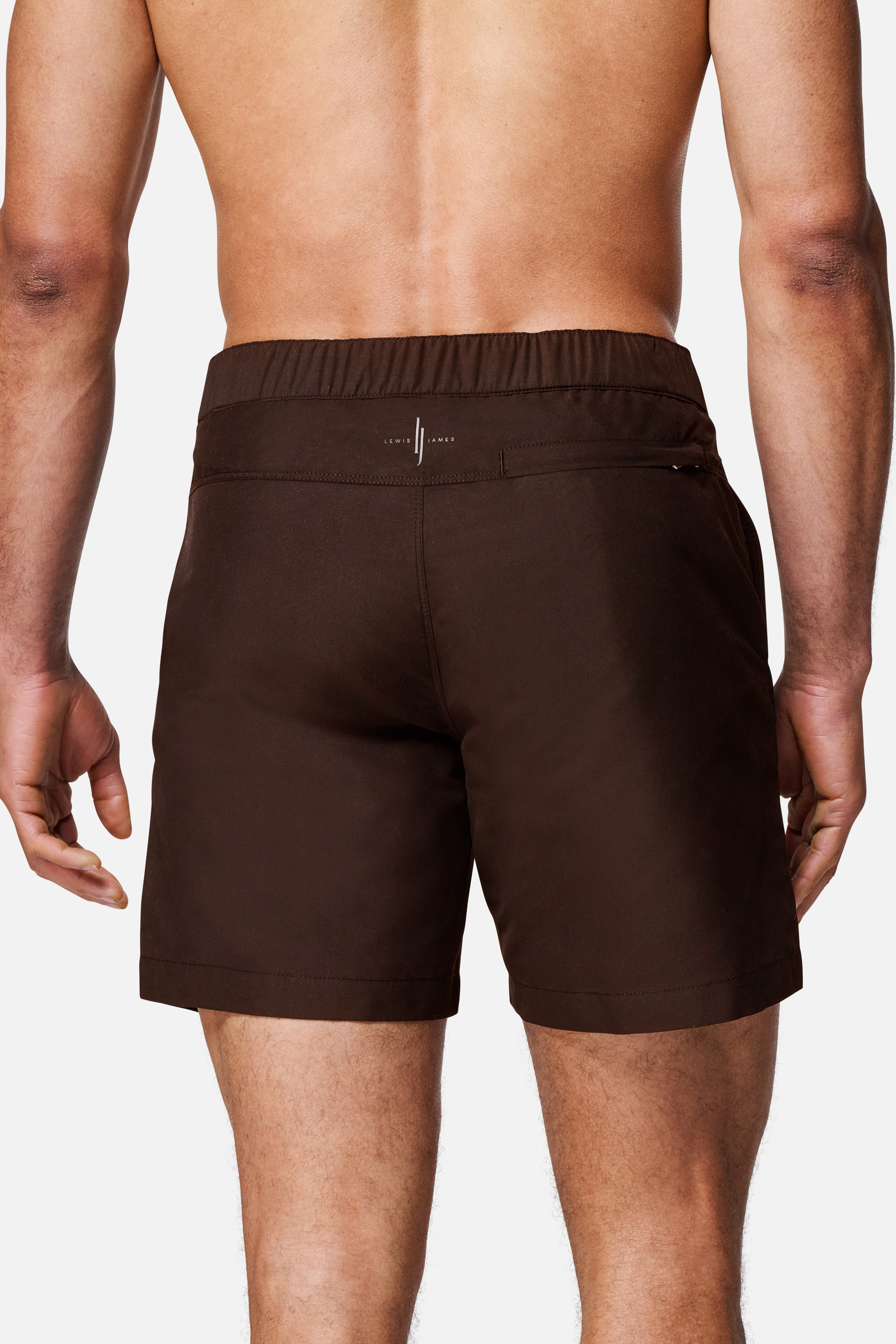 Milan Half-Elasticated Swim Short