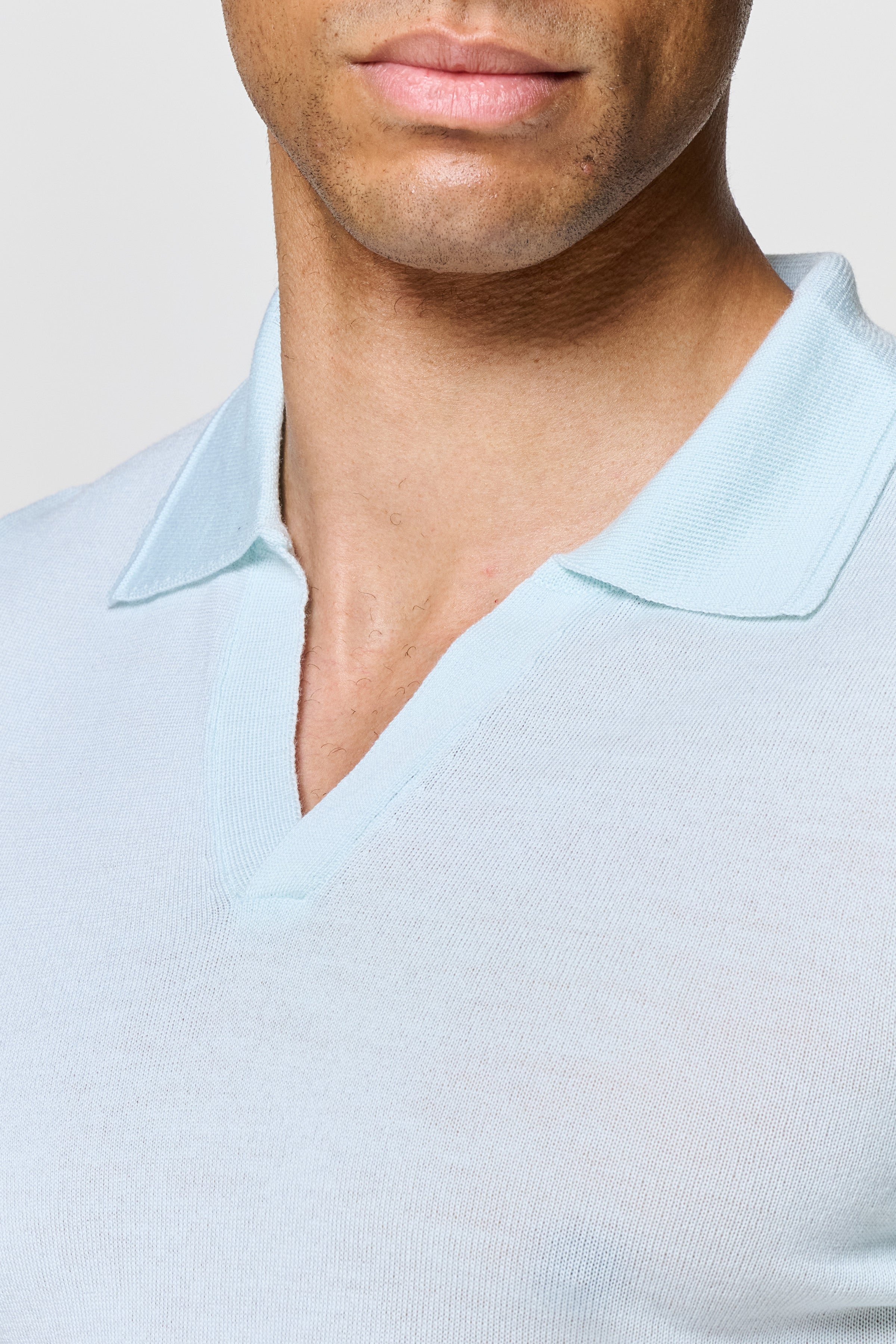 Luca Merino Wool Polo — Lewis James