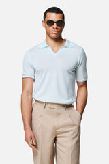 Luca Merino Wool Polo