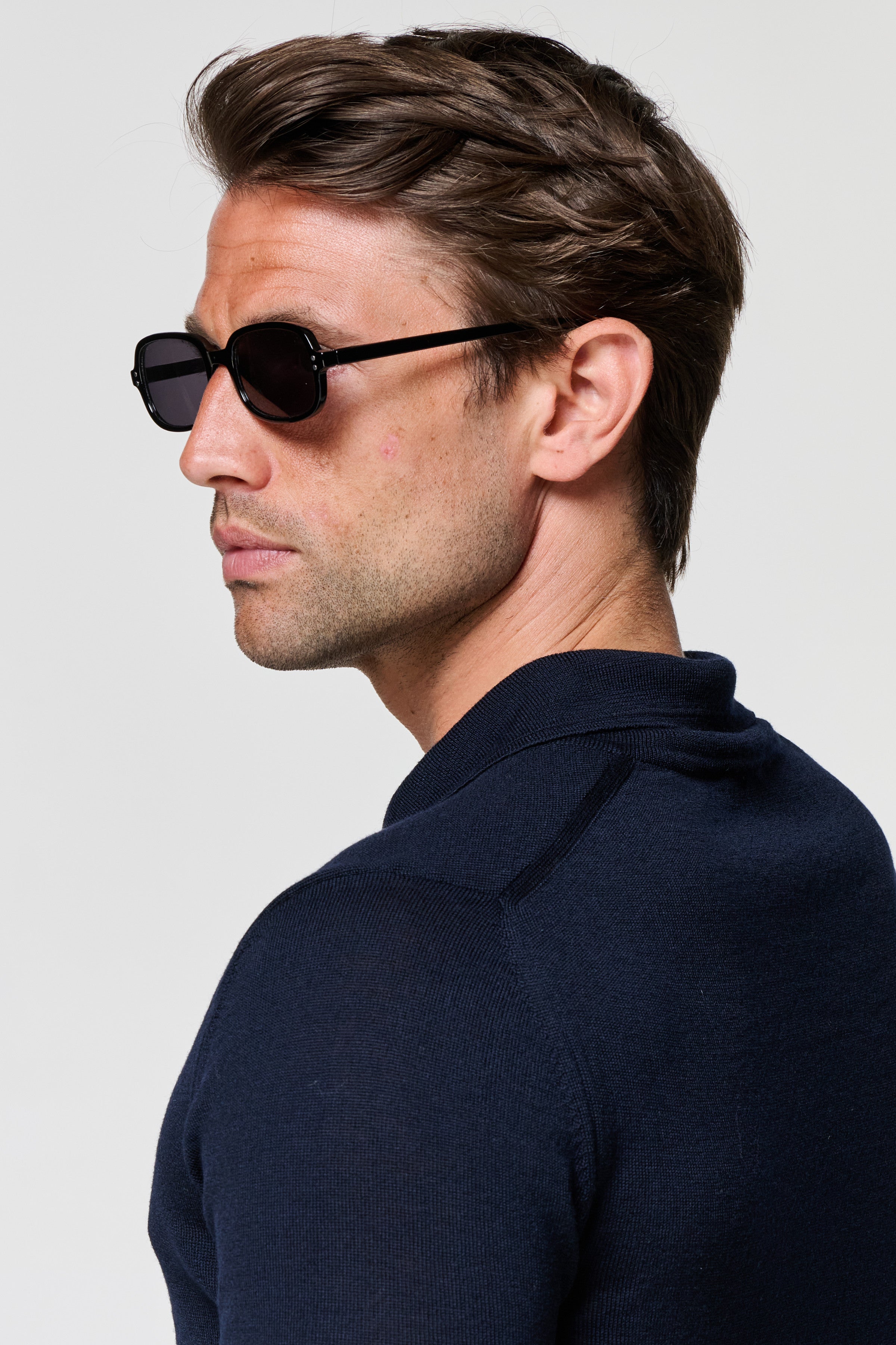 Luca Merino Wool Polo — Lewis James