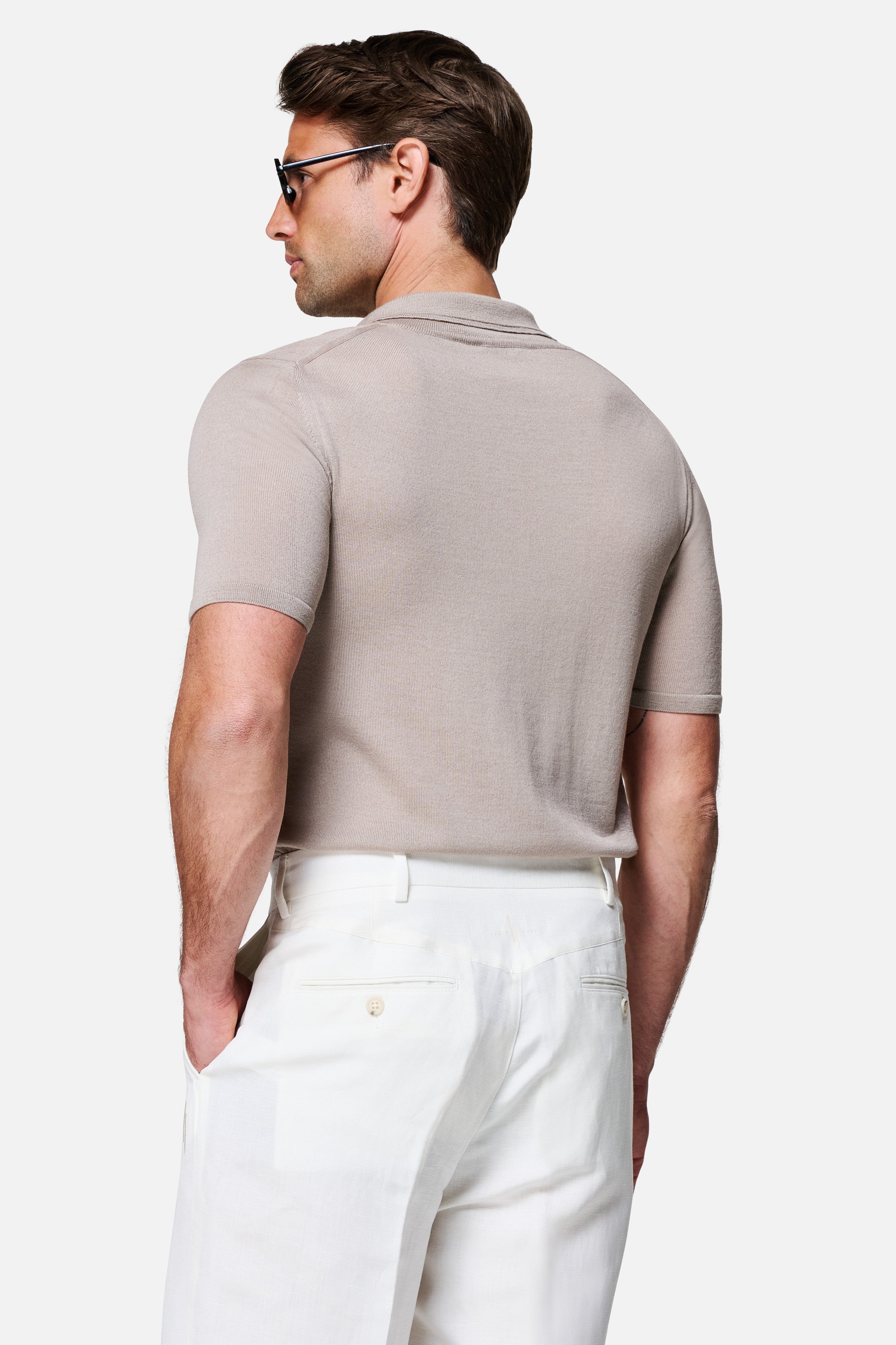 Luca Merino Wool Polo — Lewis James