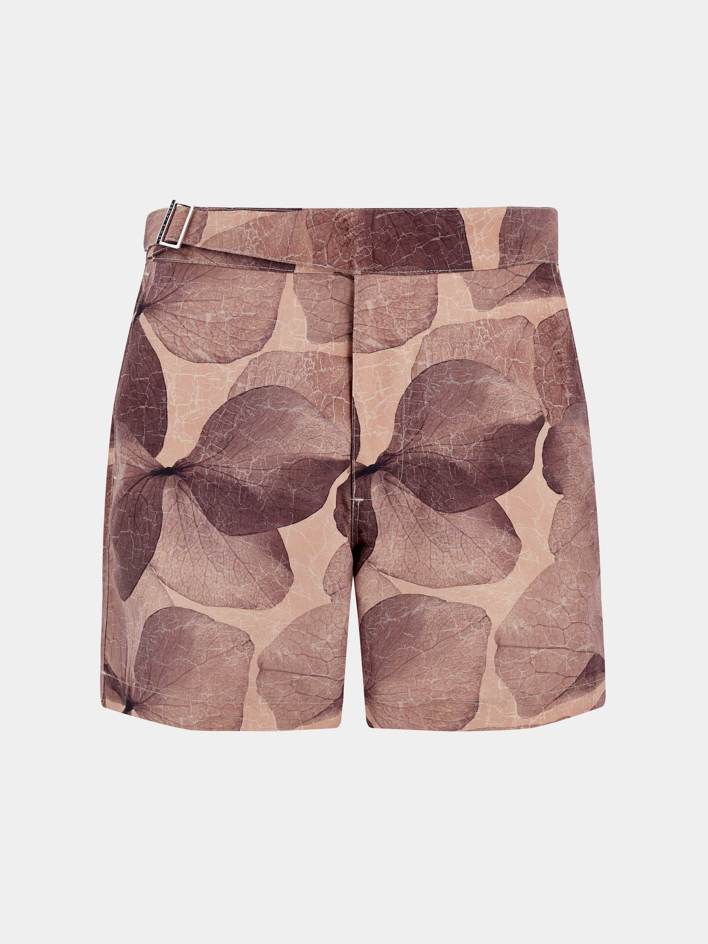 Macro Floral Print Swim Short