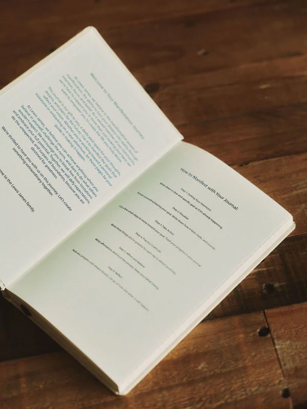 Lewis James Manifestation Journal - Lewis James