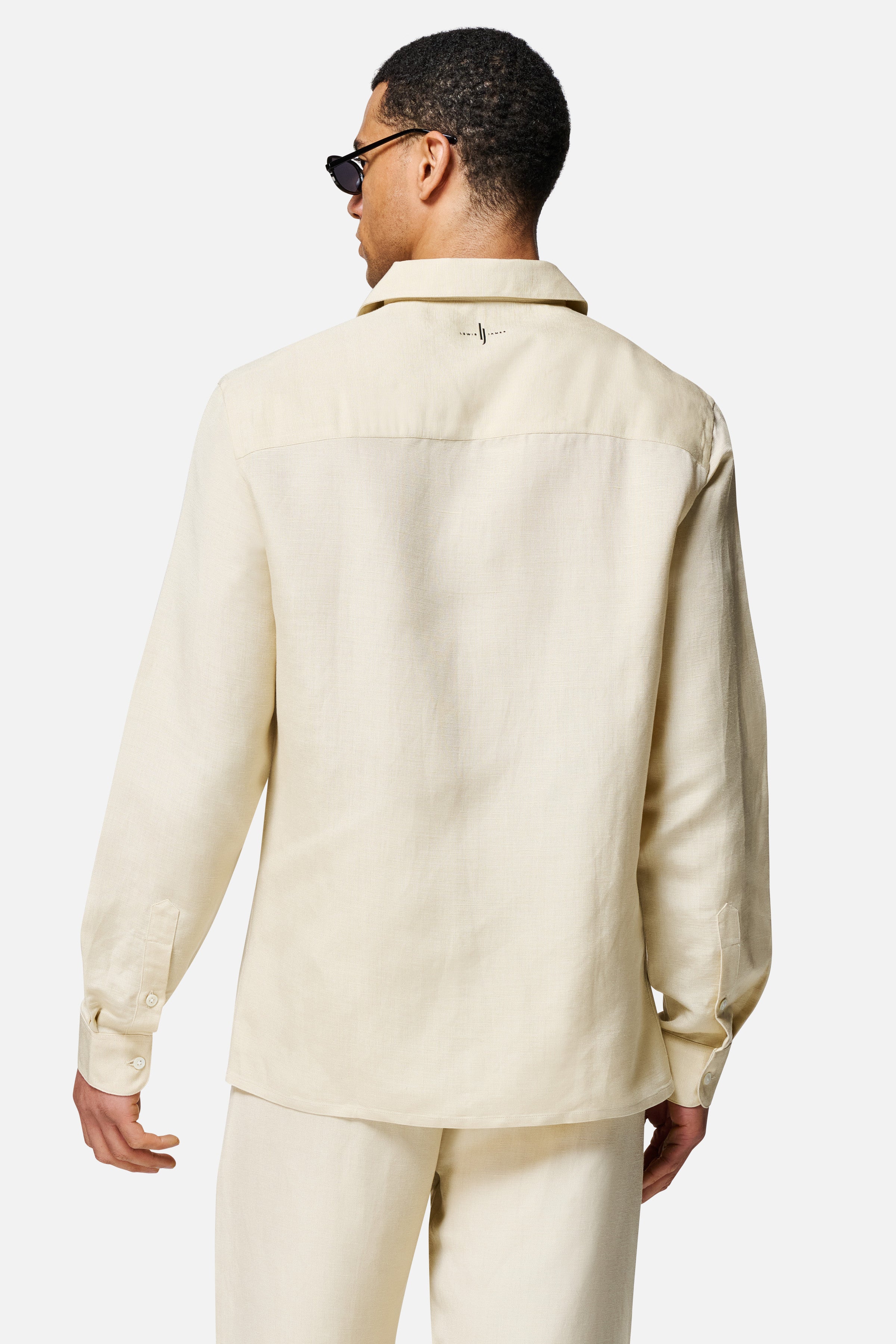 Nico Long-Sleeve Linen-Viscose Shirt