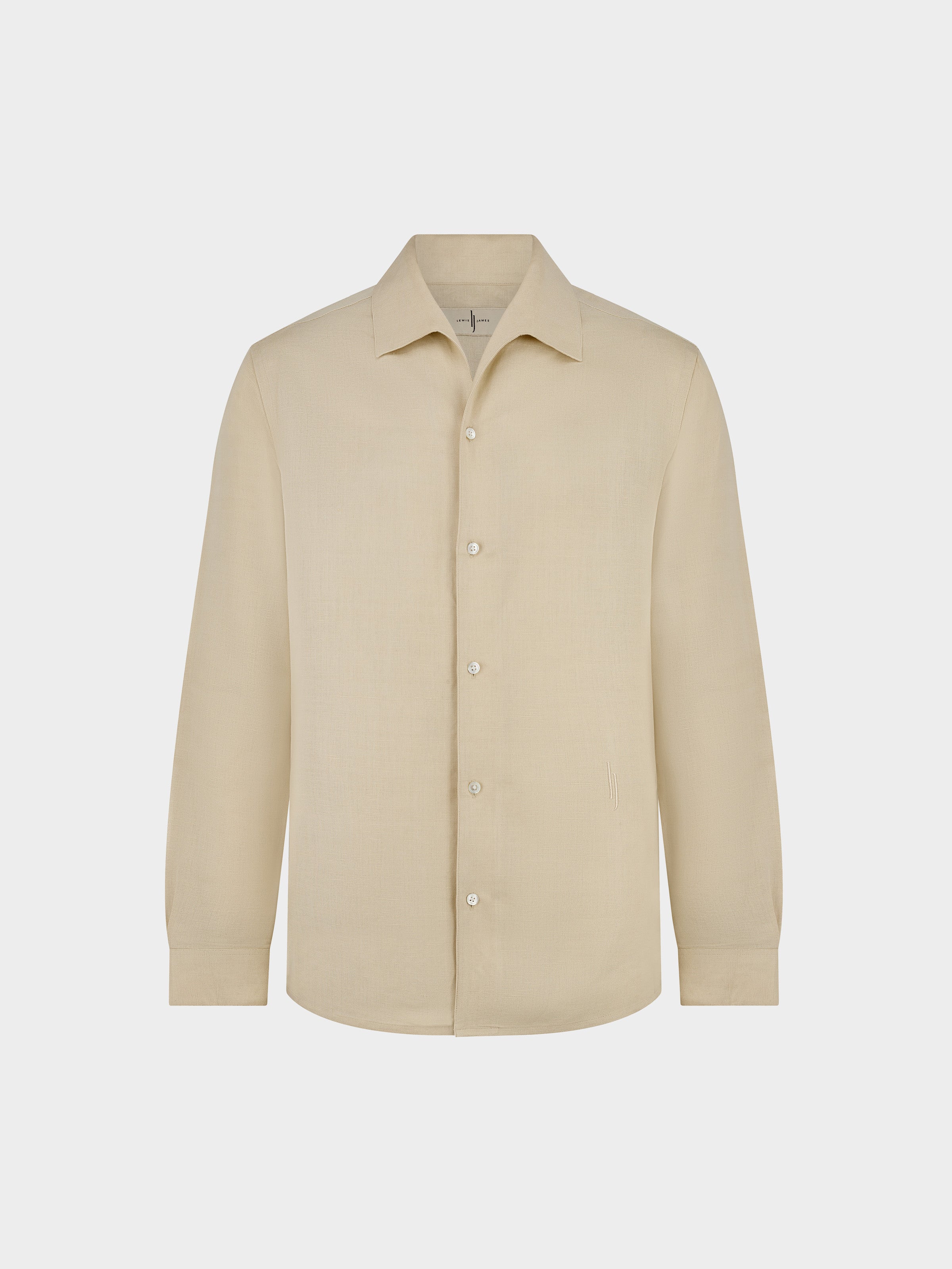 Nico Long-Sleeve Linen-Viscose Shirt