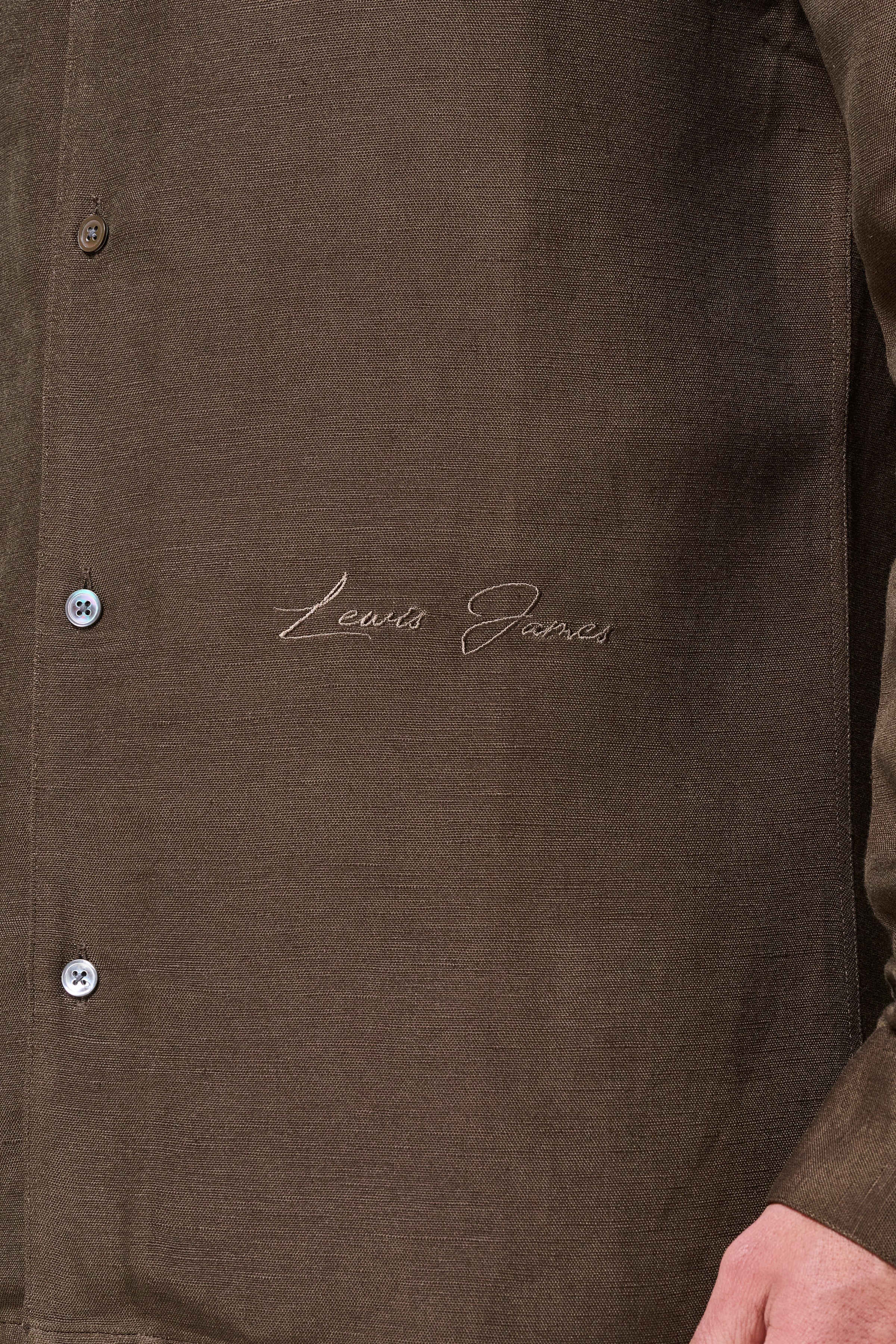 Nico Long-Sleeve Linen-Viscose Shirt