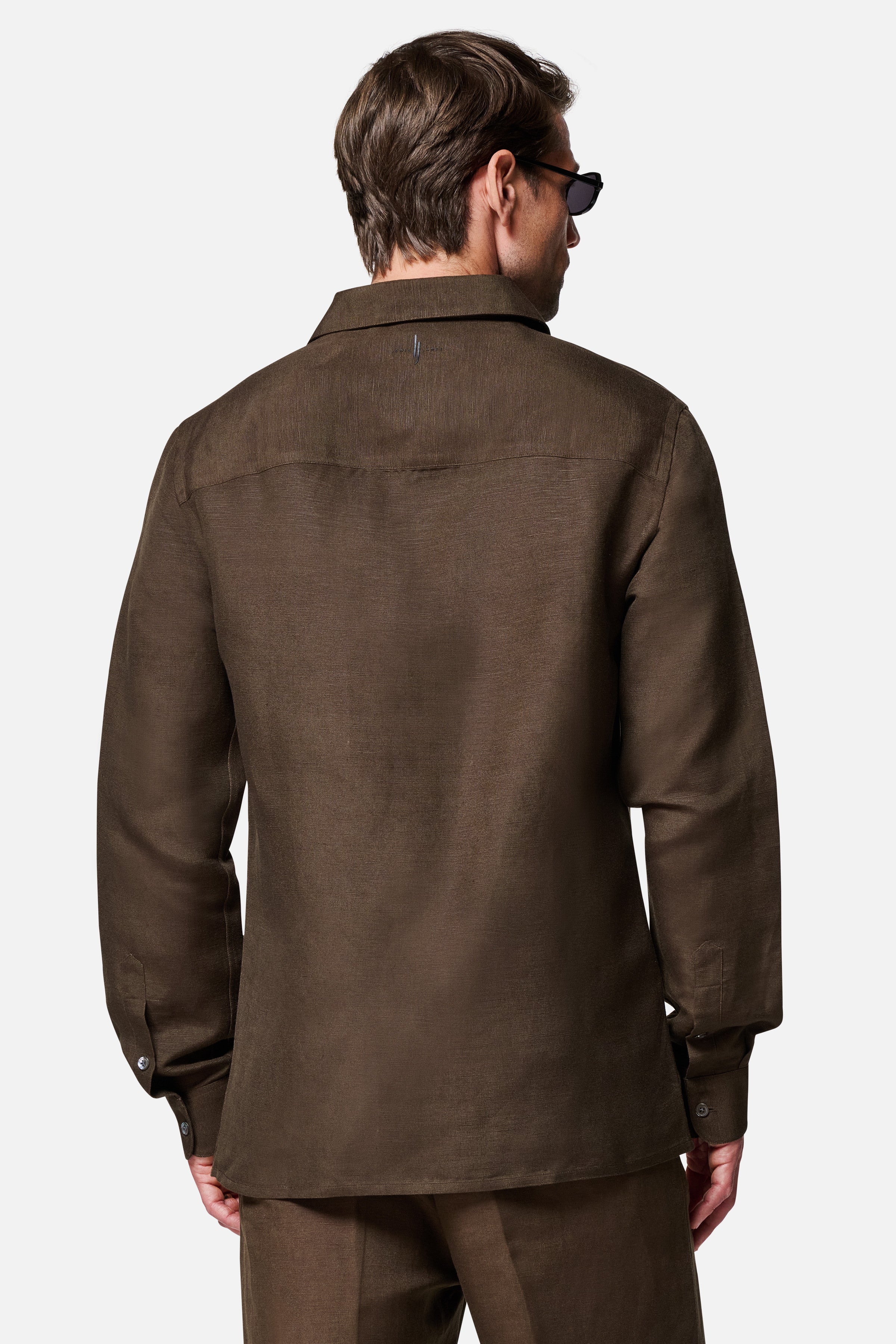 Nico Long-Sleeve Linen-Viscose Shirt