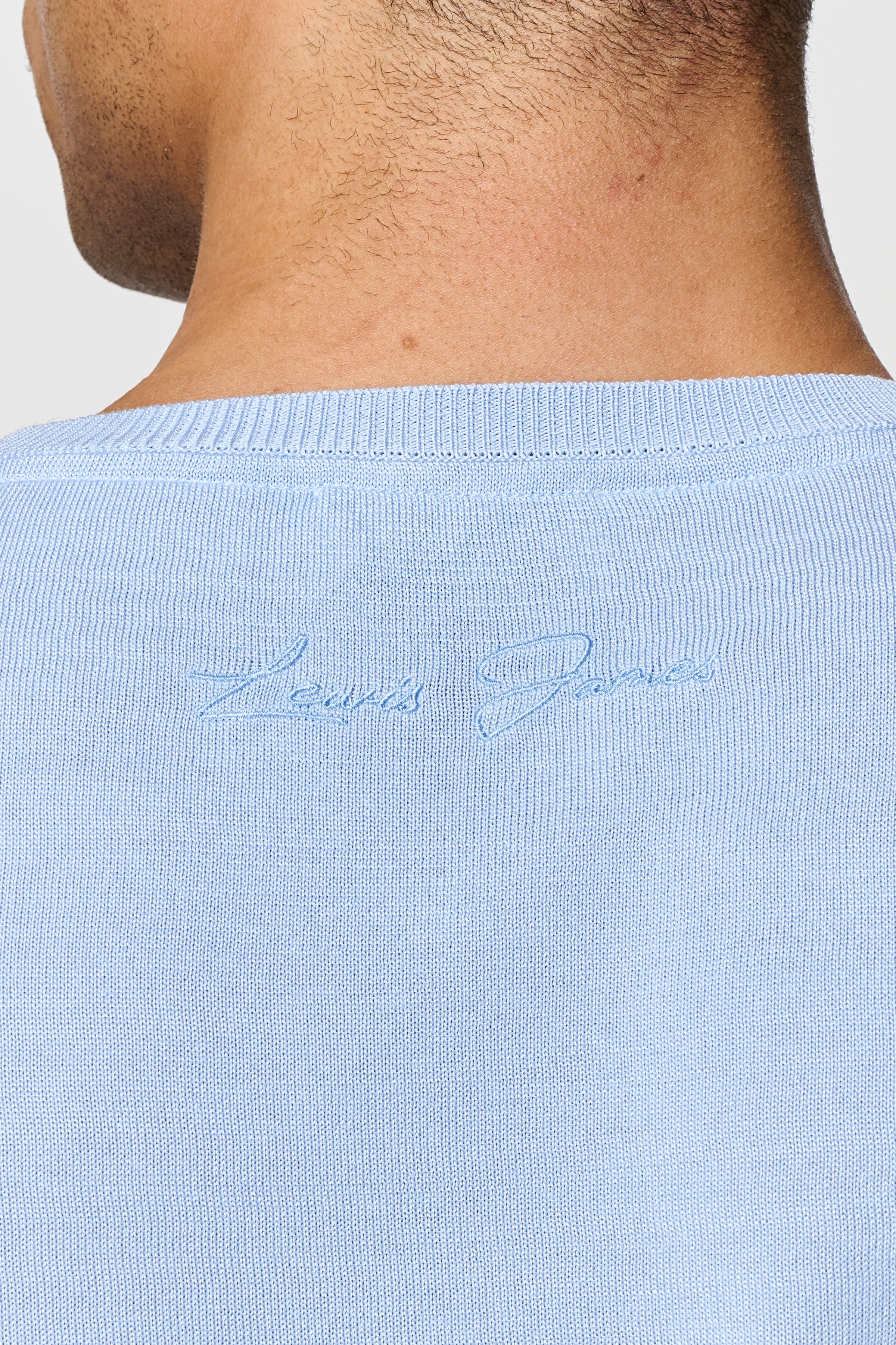 Rowan Knitted T-Shirt — Lewis James