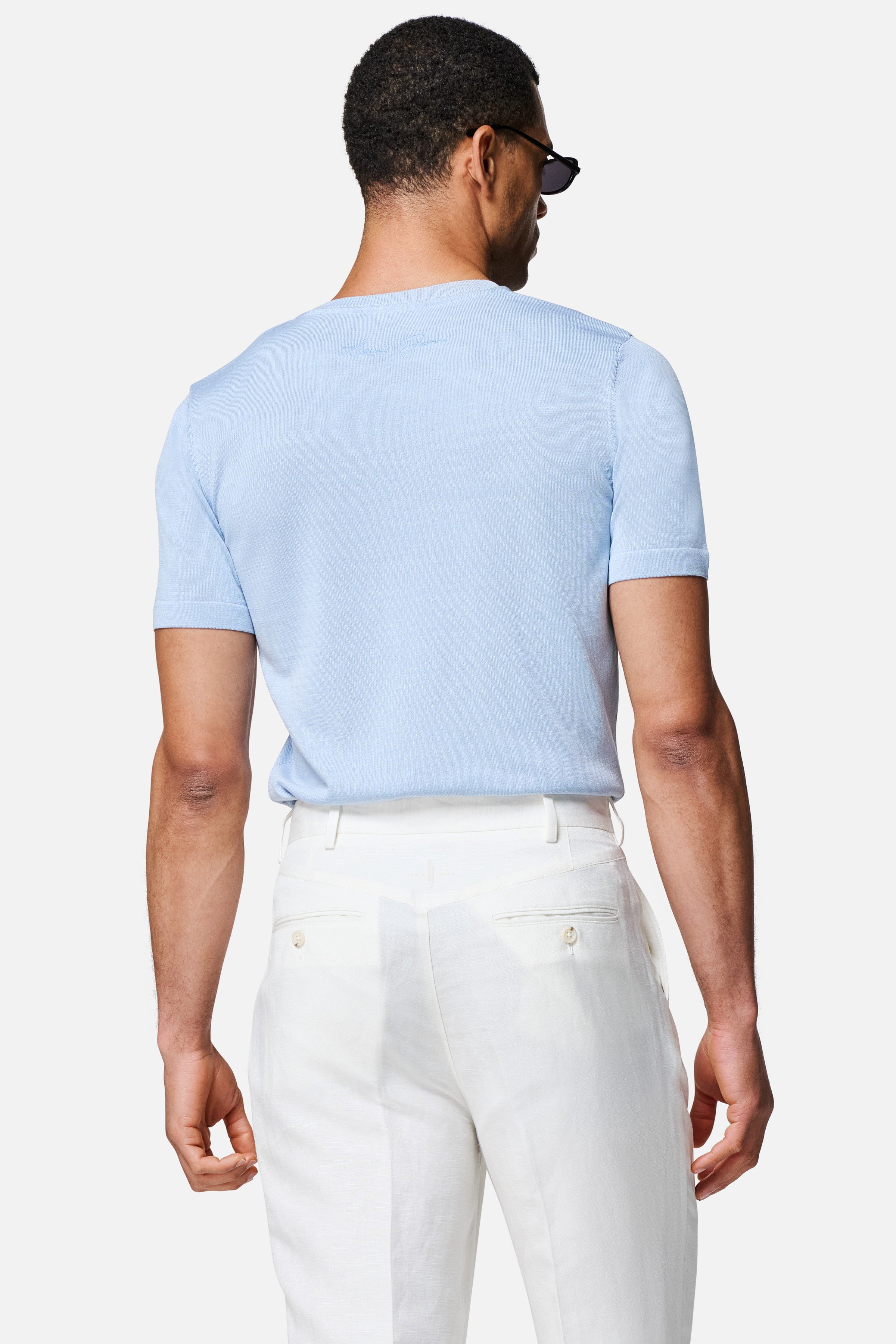 Rowan Knitted T-Shirt — Lewis James