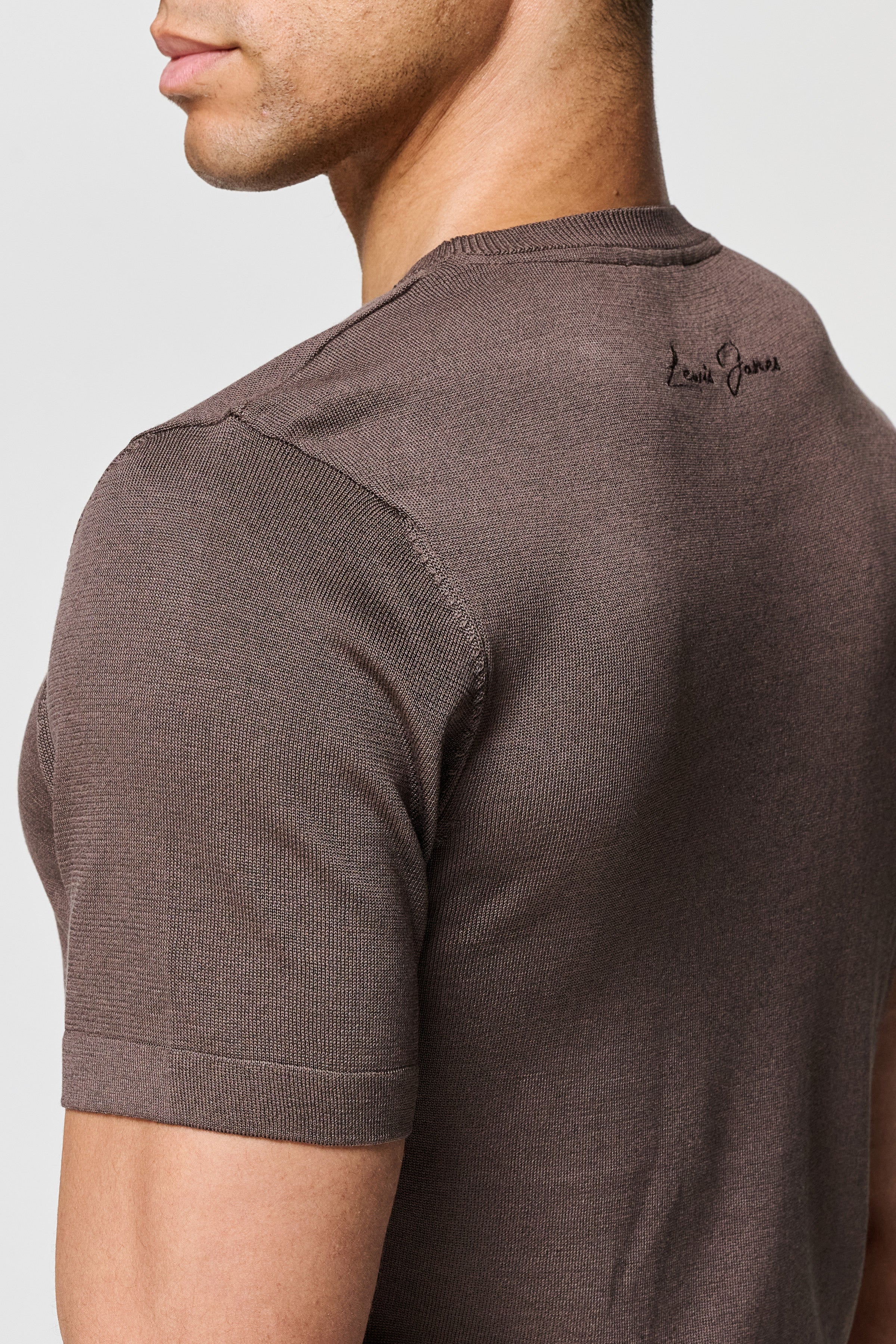 Rowan Knitted T-Shirt — Lewis James