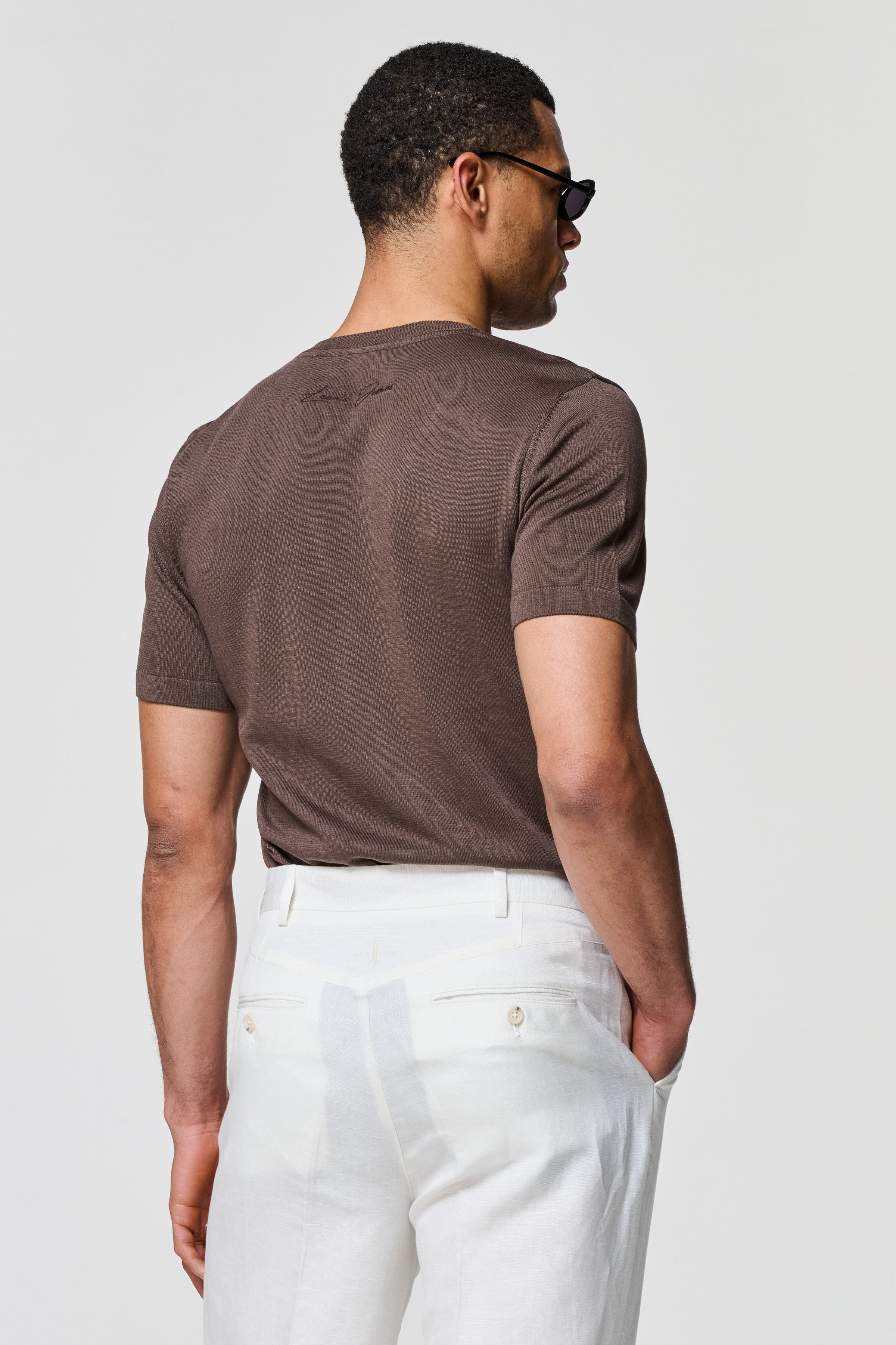 Rowan Knitted T-Shirt — Lewis James