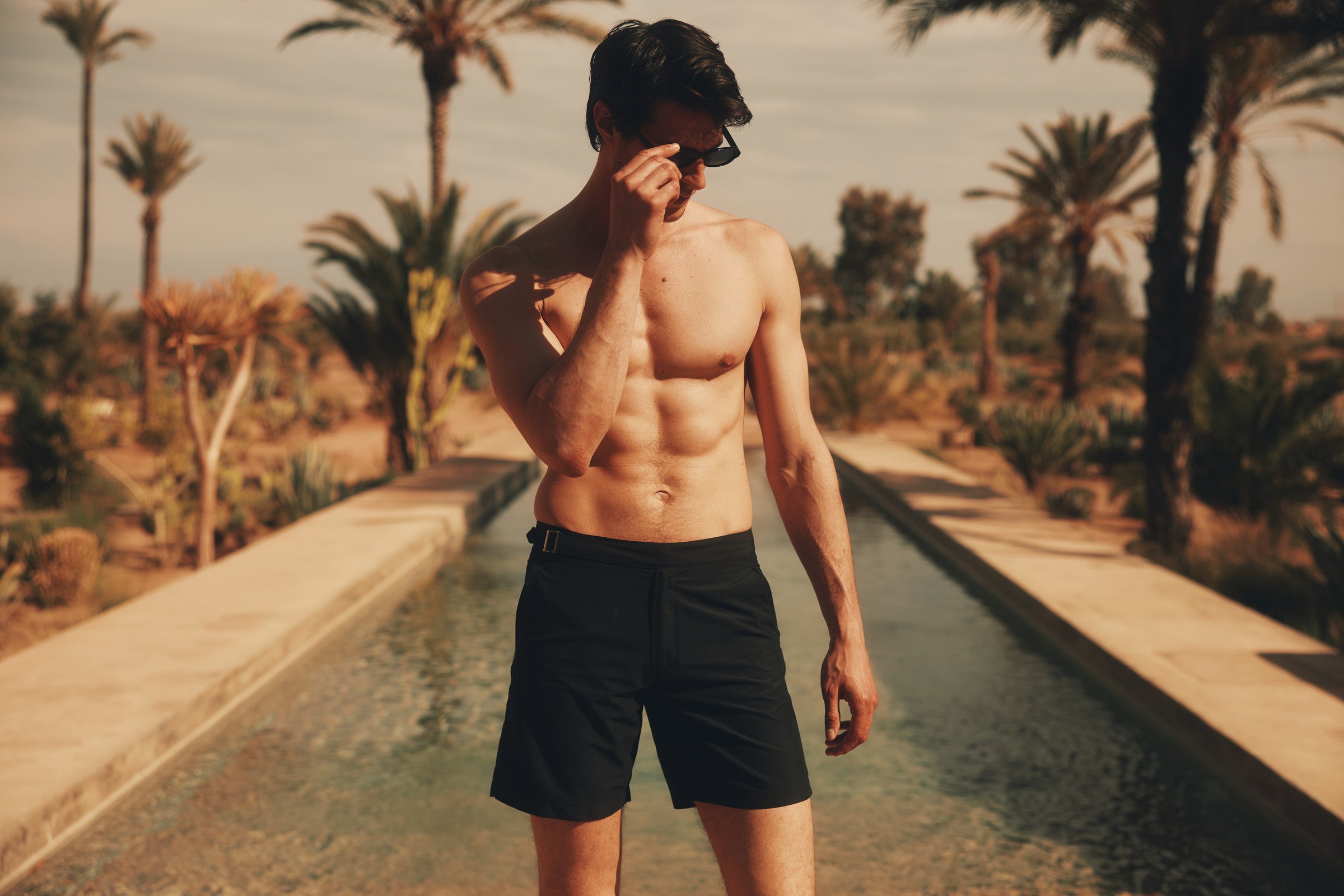 Lorenzo Stain-Resistant Swim Short