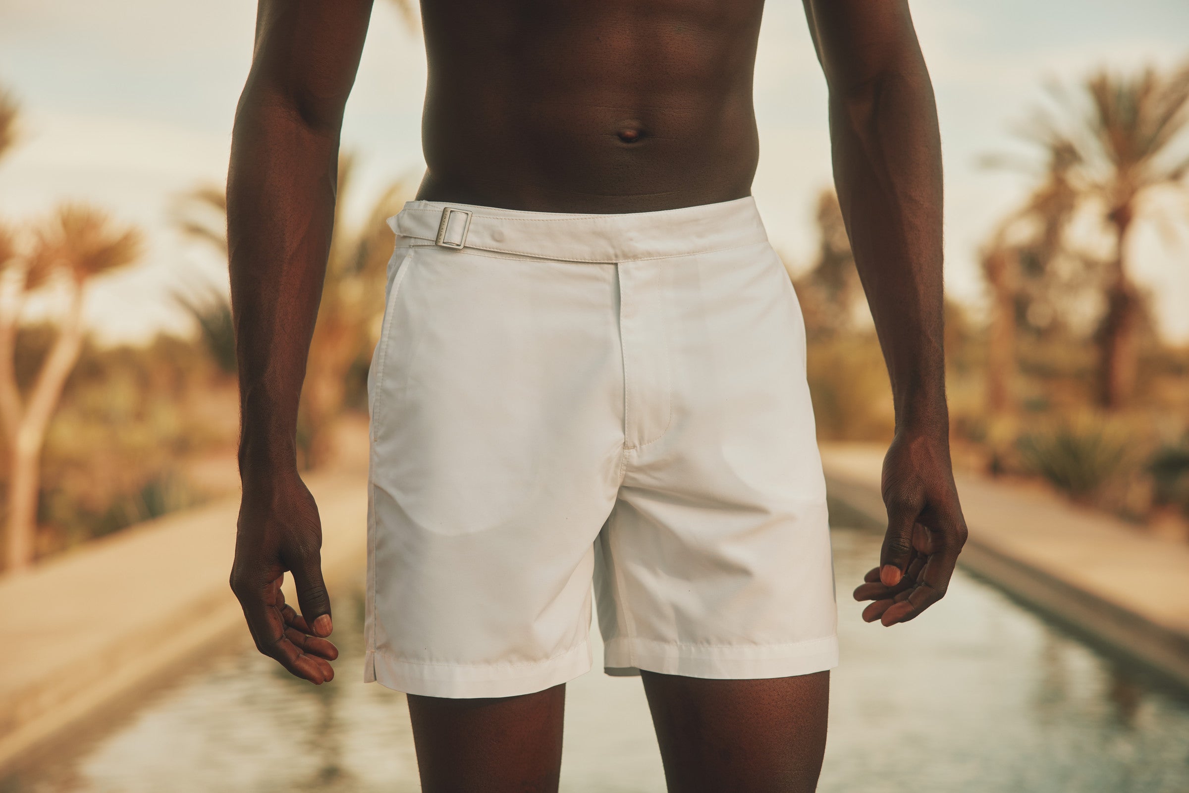 Lorenzo Stain-Resistant Swim Short